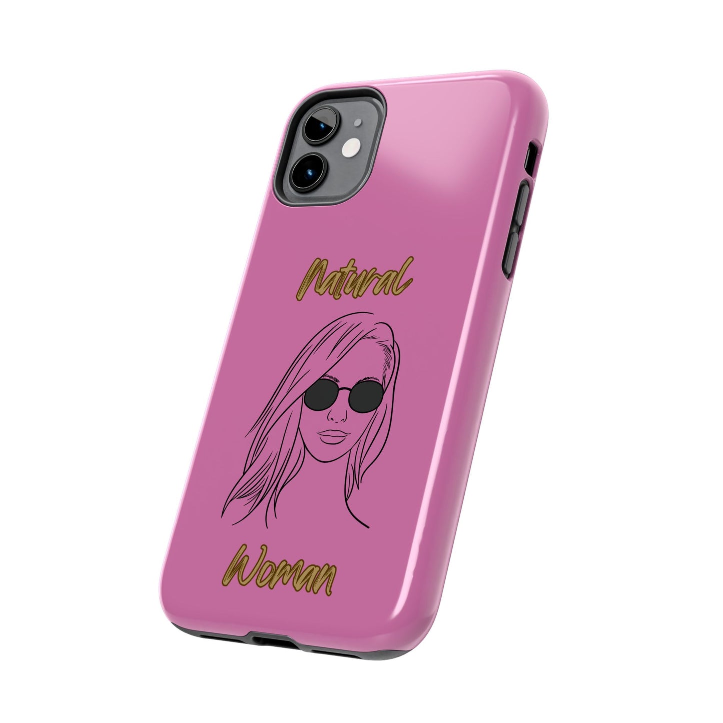 Natural Woman Shades (BL)Tough Phone Cases LIGHT PINK
