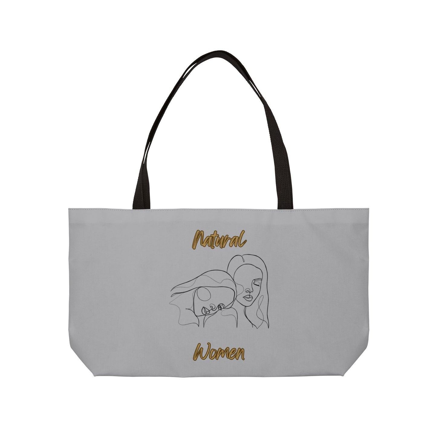 Natural Women Sisters (BL) Weekender Tote Bag LIGHT GREY