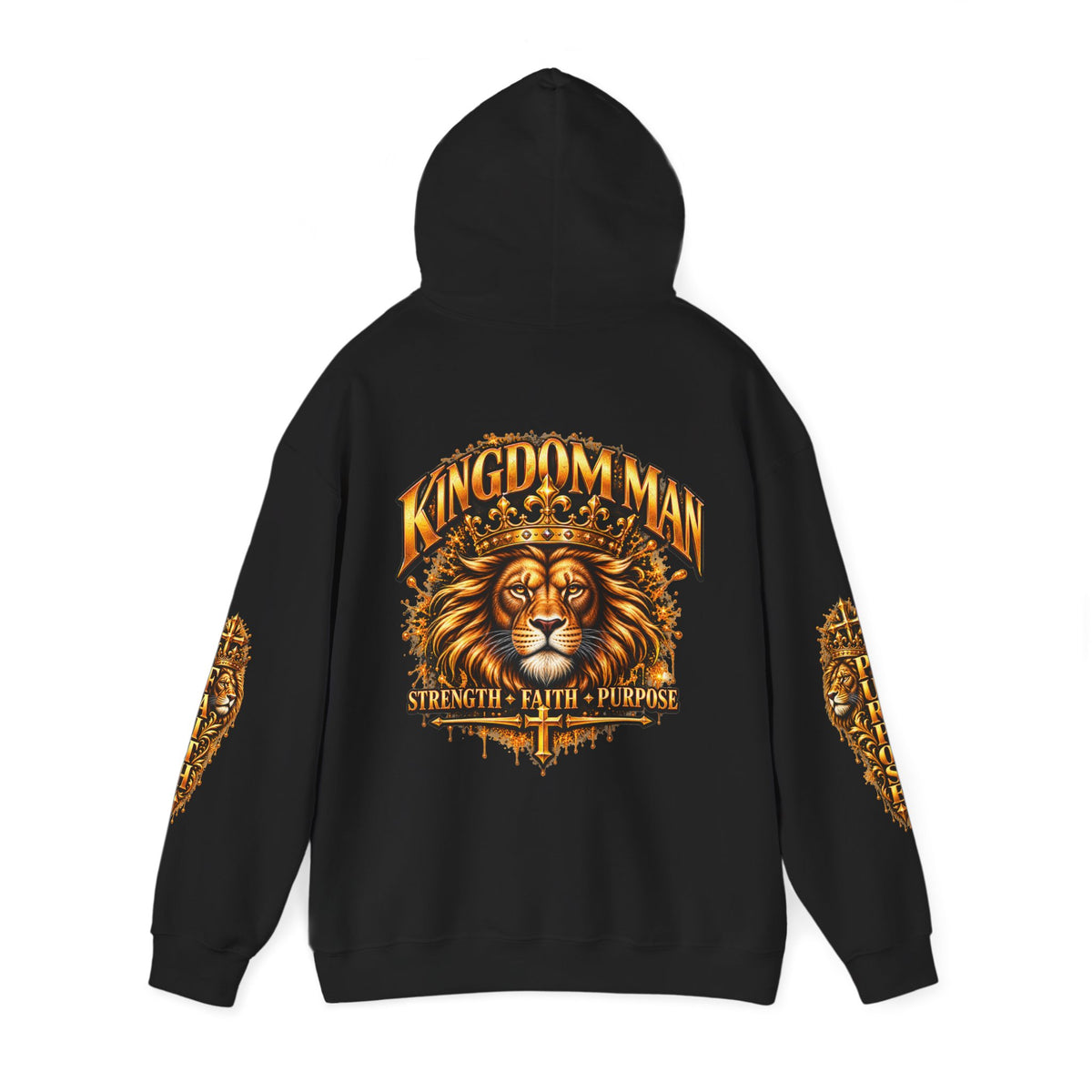 KINGDOM MAN™ Crowned Lion Hoodie