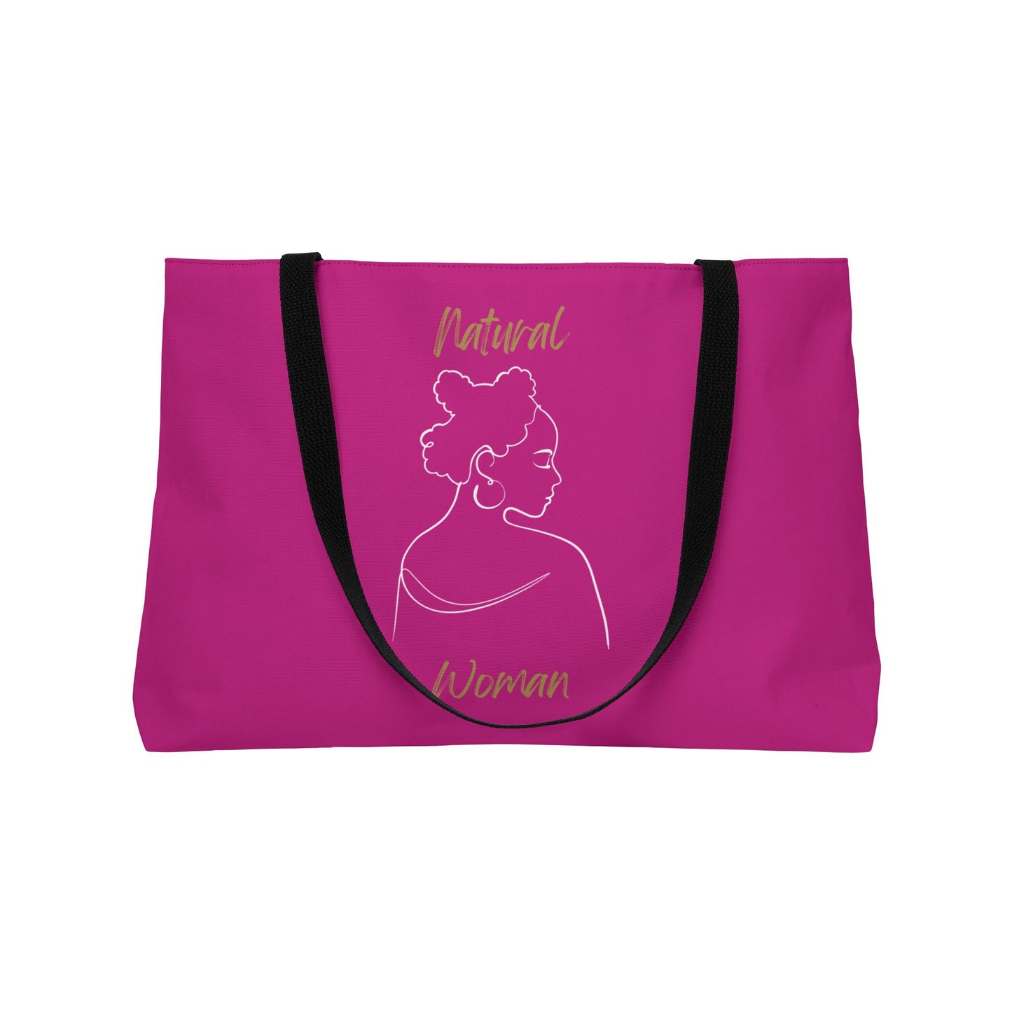 Natural Woman Twist (WL) Weekender Tote Bag PINK
