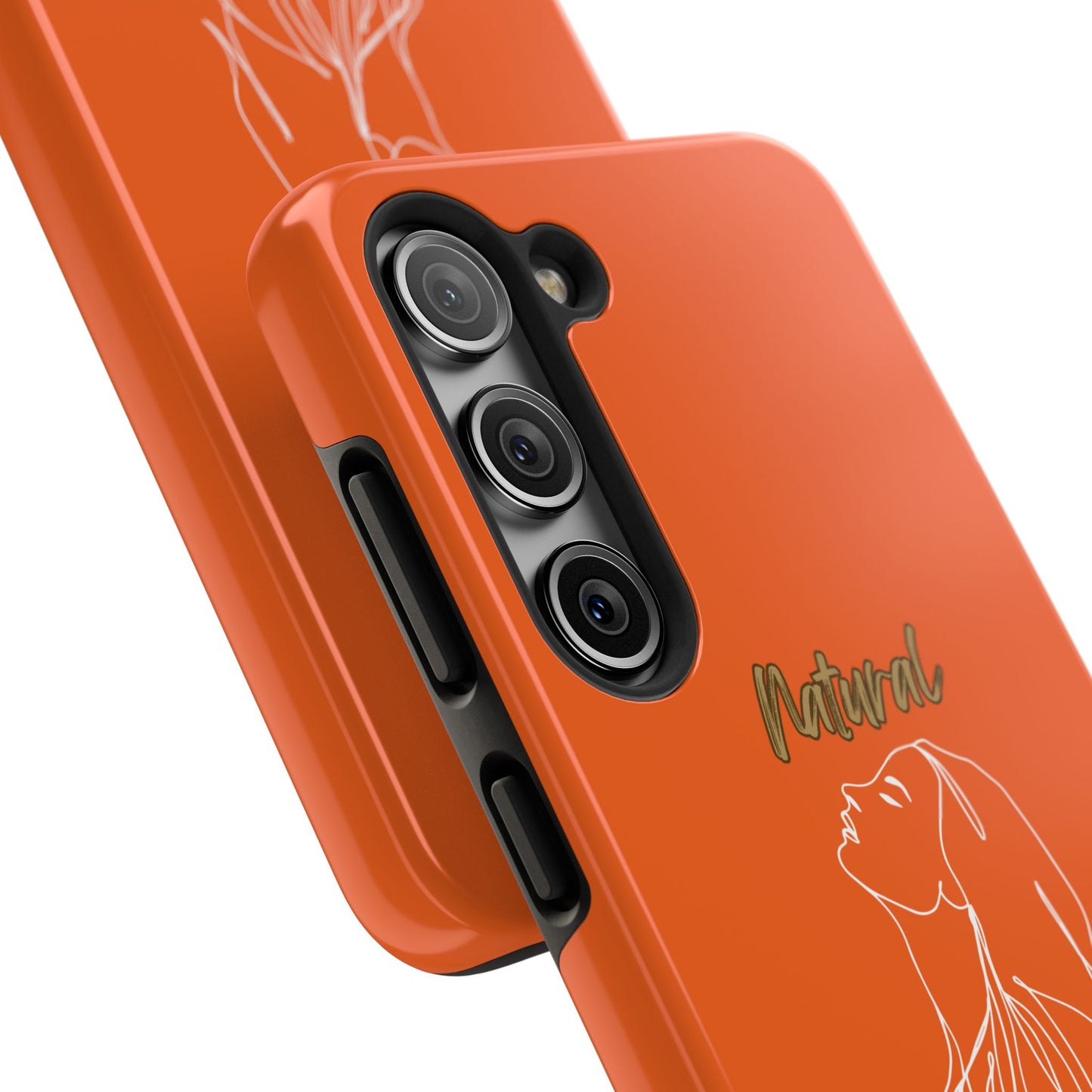 Natural Woman Appreciation (WL)Tough Phone Cases ORANGE