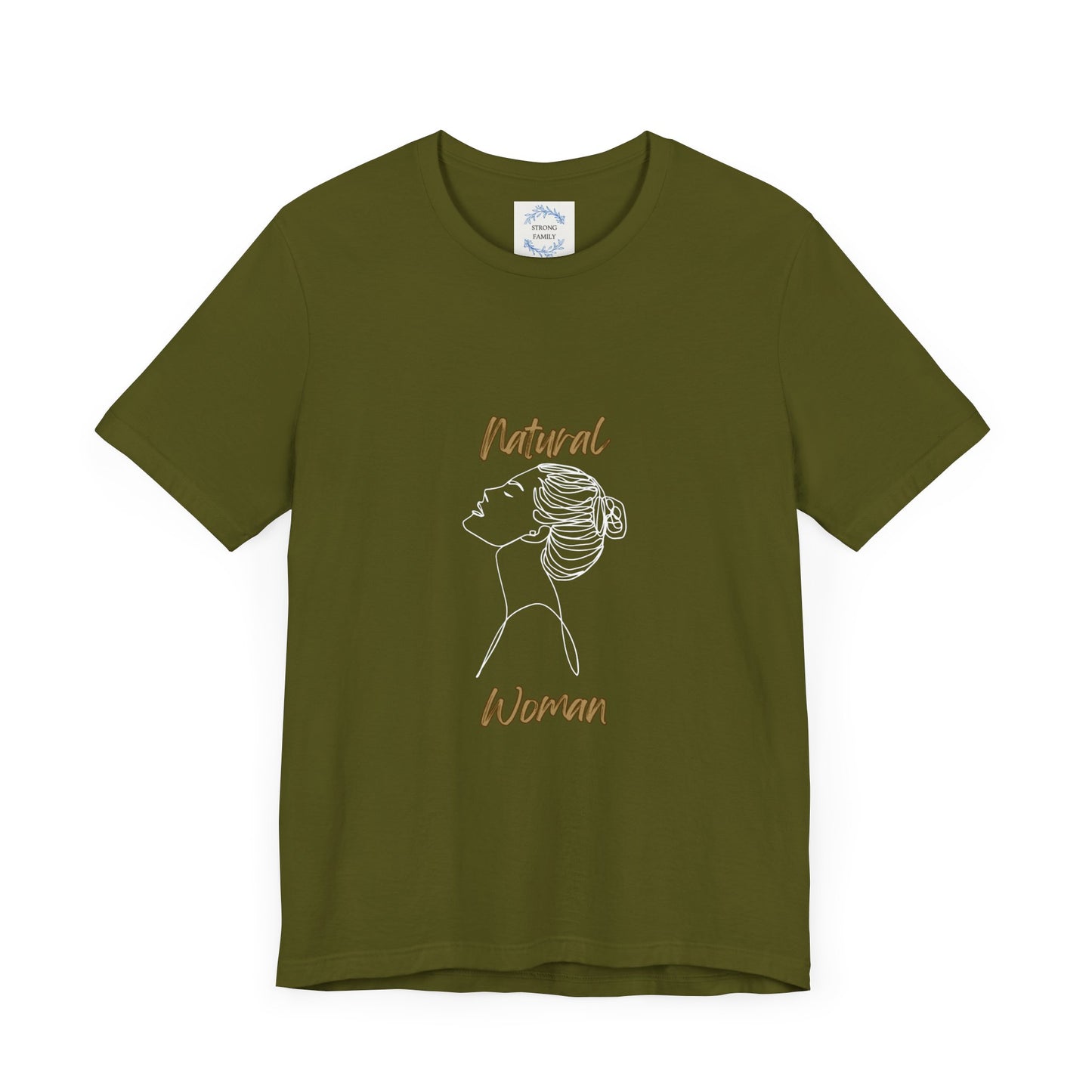 Natural Woman Wet Bun  (WL) Short Sleeve T-Shirt EXPRESS DELIVERY