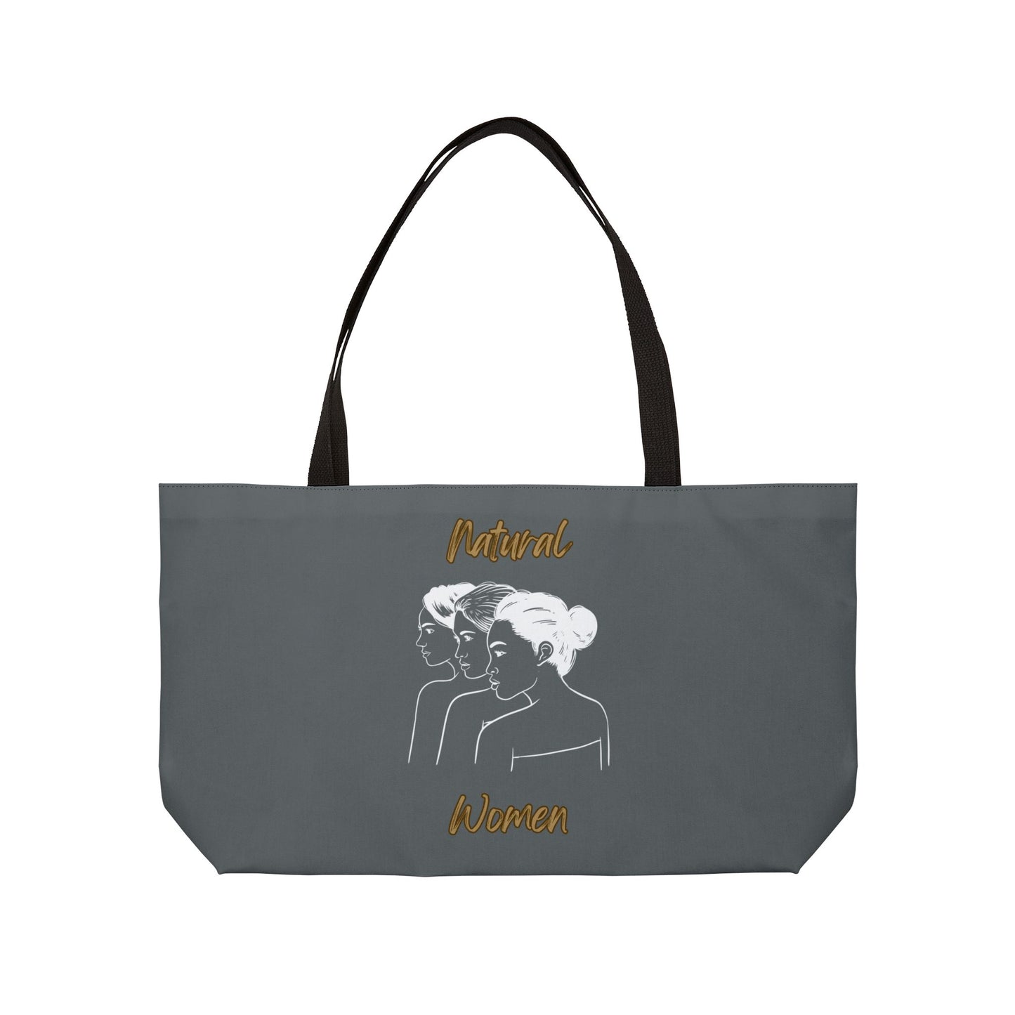 Natural Women United Friends (WL) Weekender Tote Bag DARK GREY