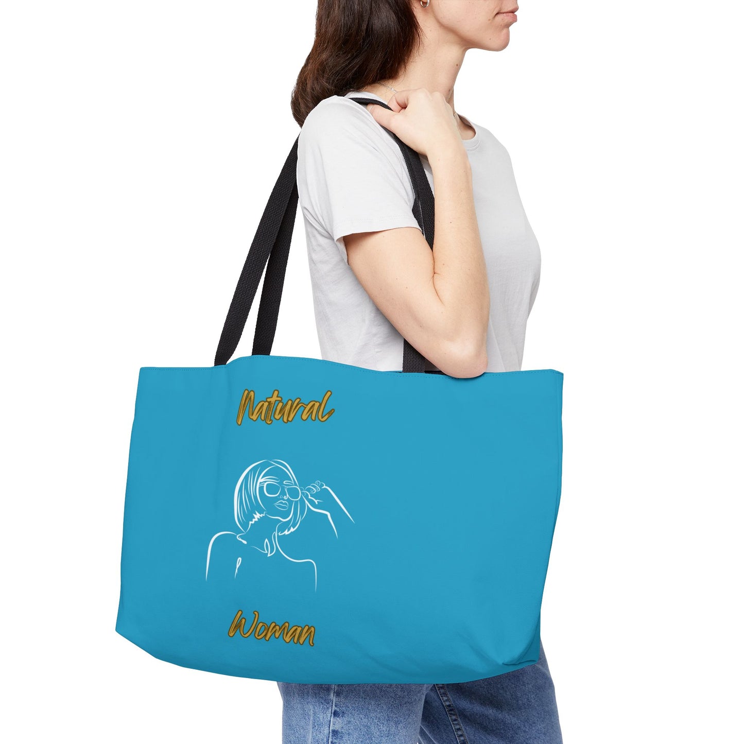 Natural Woman Bright Future (WL) Weekender Tote Bag TURQUOISE