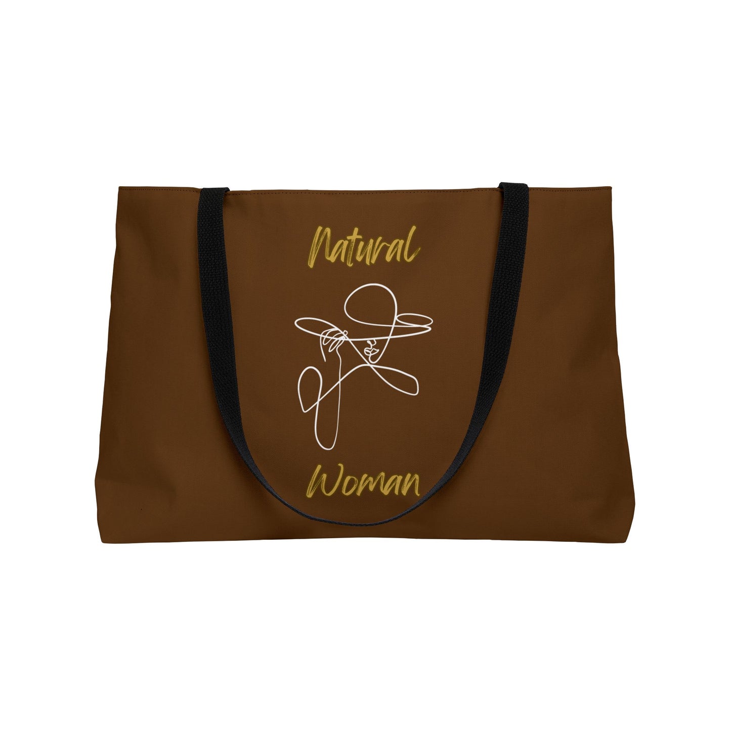 Natural Woman An Original (WL) Weekender Tote Bag BROWN