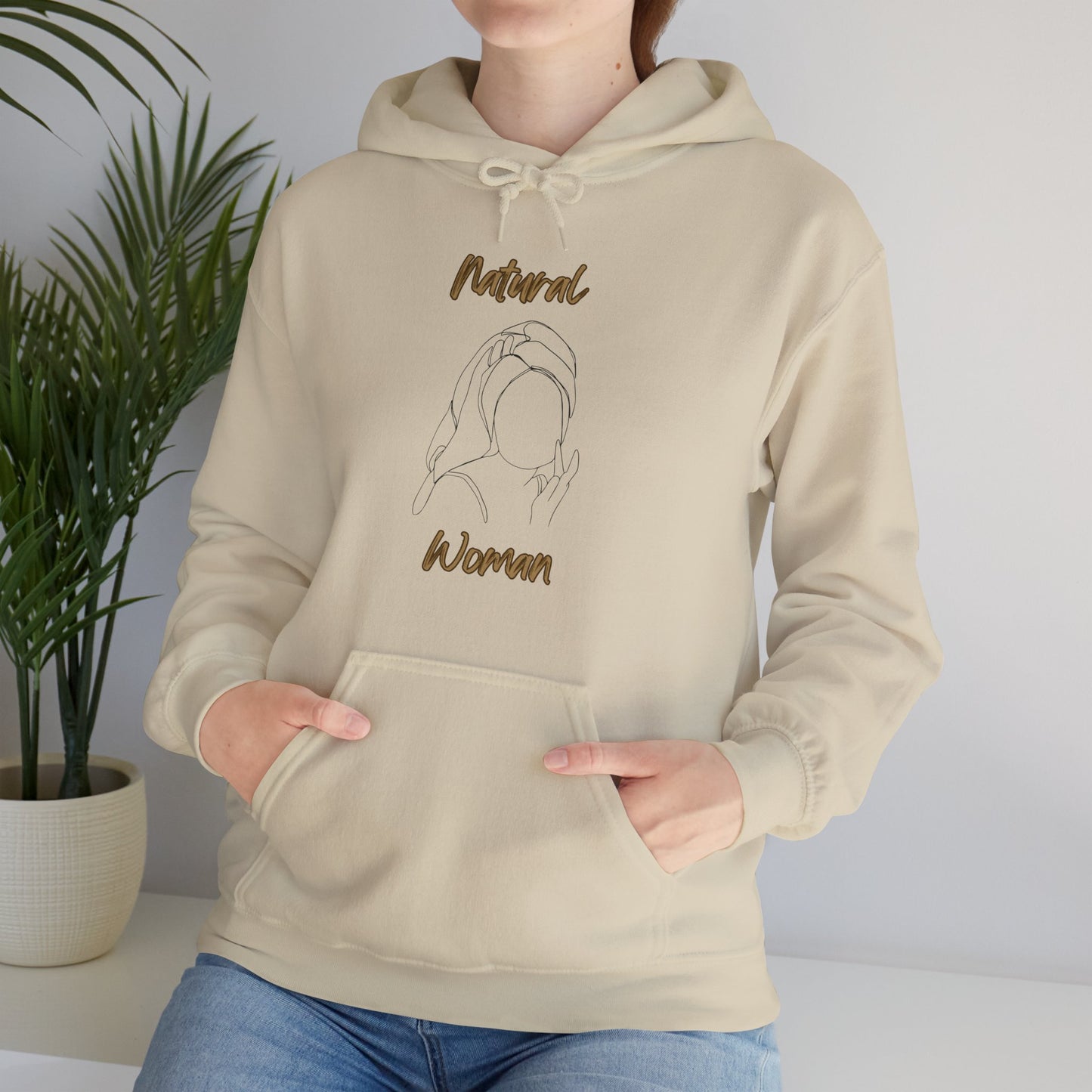 Natural Woman Towel Wrapped (BL) Hoodie