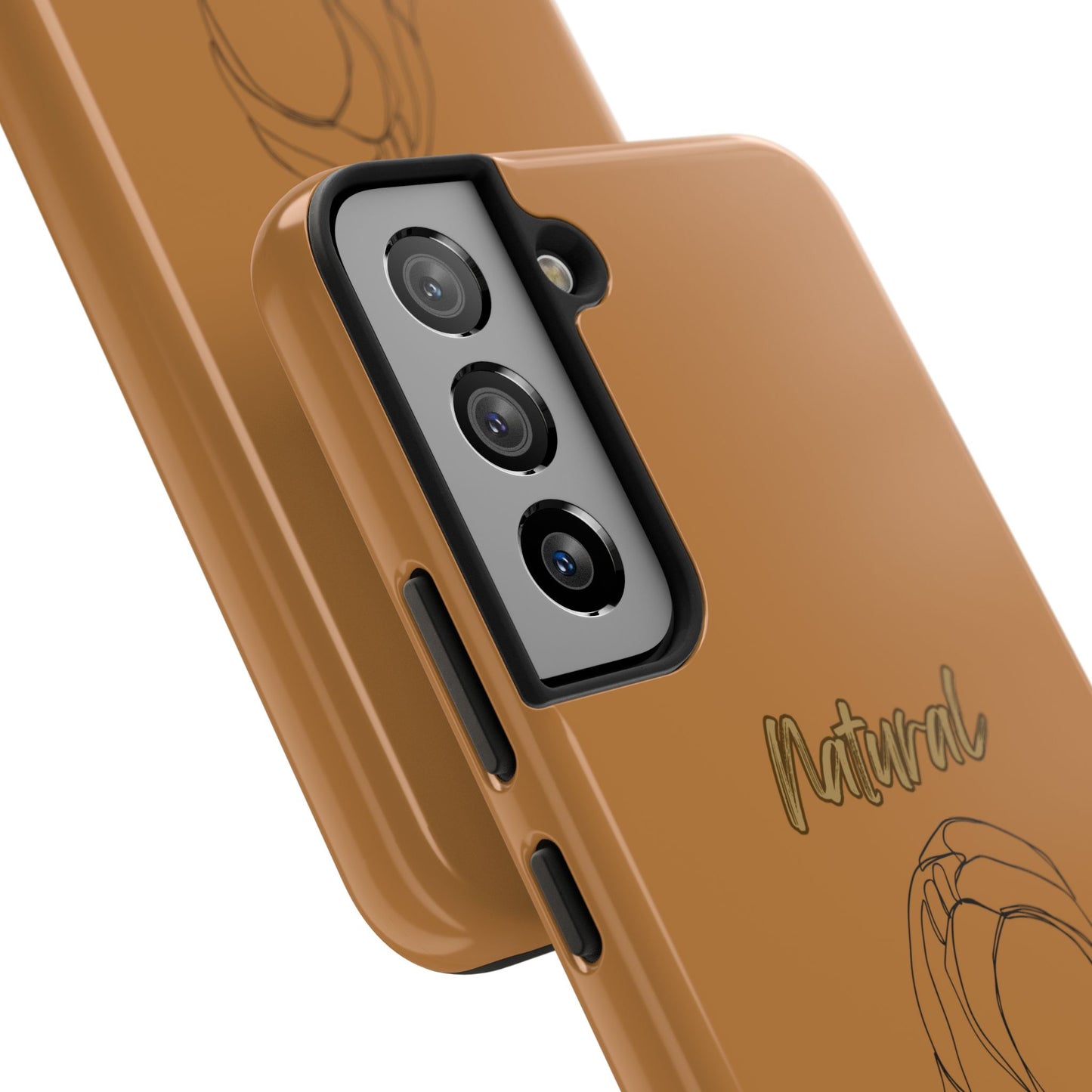 Natural Woman Towel Wrapped (BL)Tough Phone Cases LIGHT BROWN