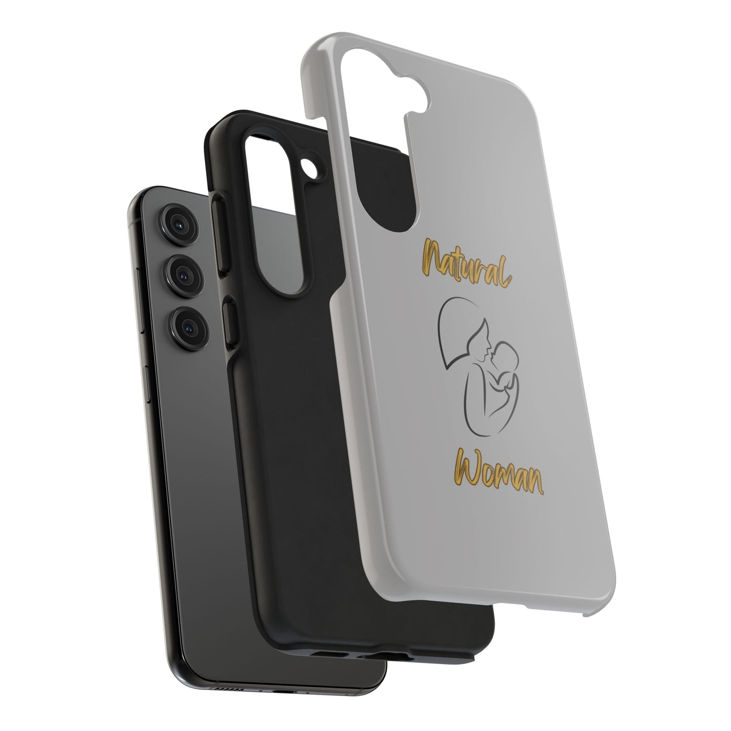 Natural Woman Long Awaited (BL)Tough Phone Cases LIGHT GREY