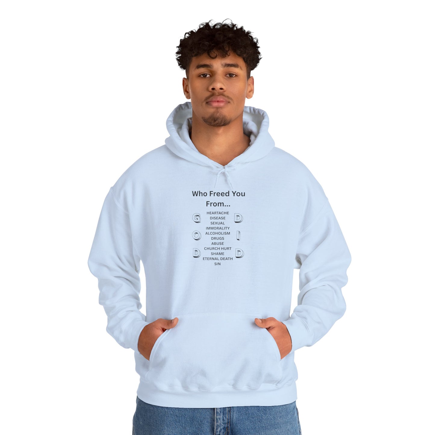 "GOD DID" (BL) Hoodie