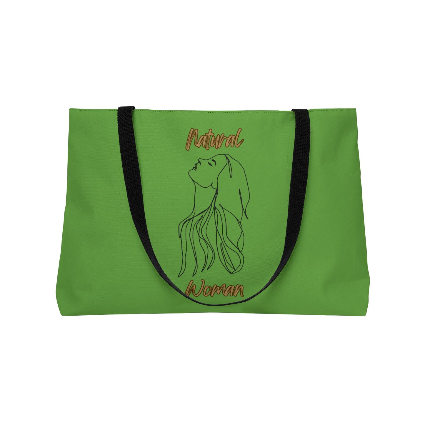 Natural Woman Appreciation (BL) WeekenderTote Bag GREEN