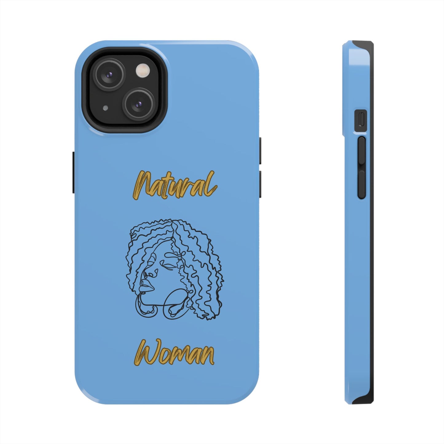 Natural Woman Naturally Me (BL)Tough Phone Cases LIGHT BLUE