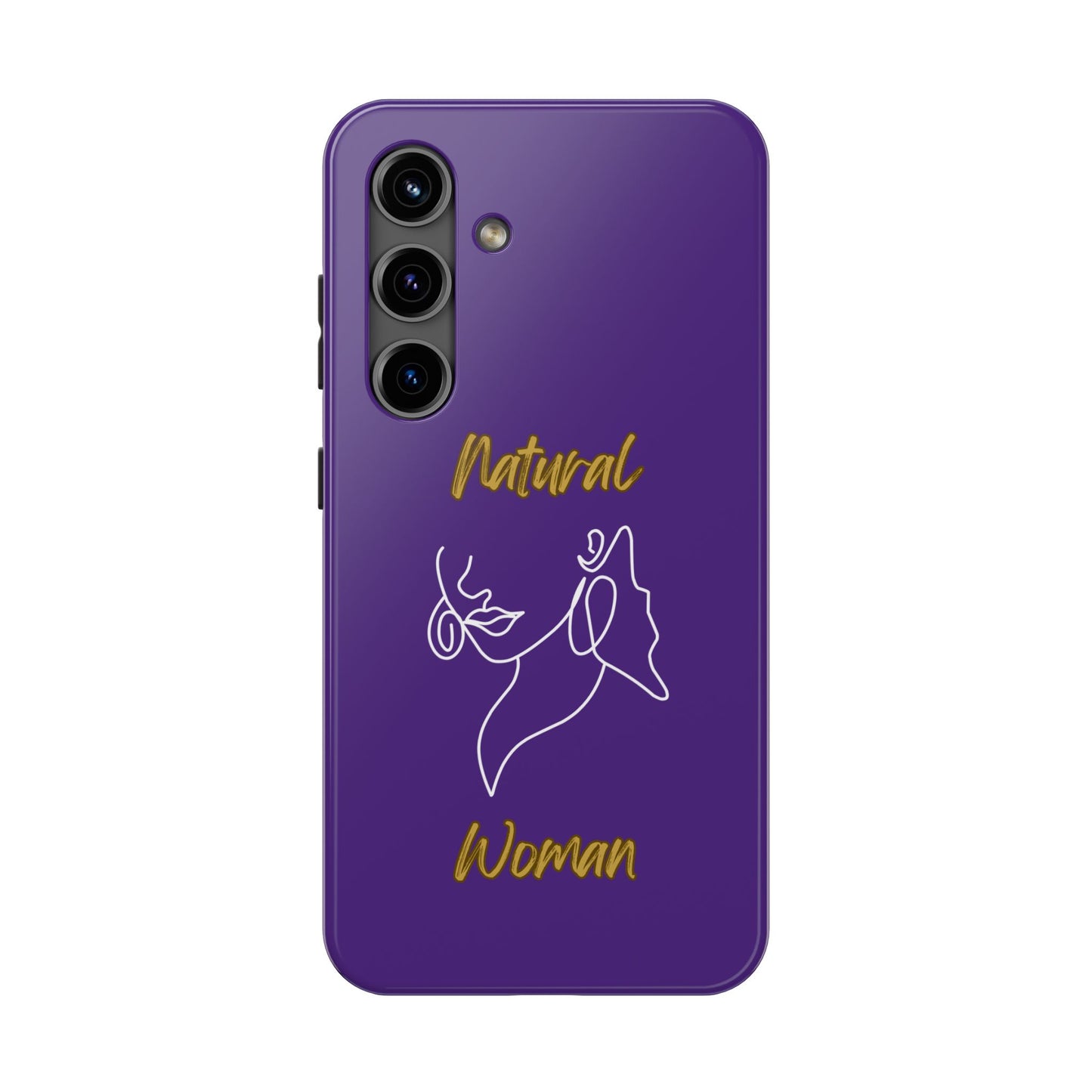 Natural Woman Lips (WL)Tough Phone Cases PURPLE