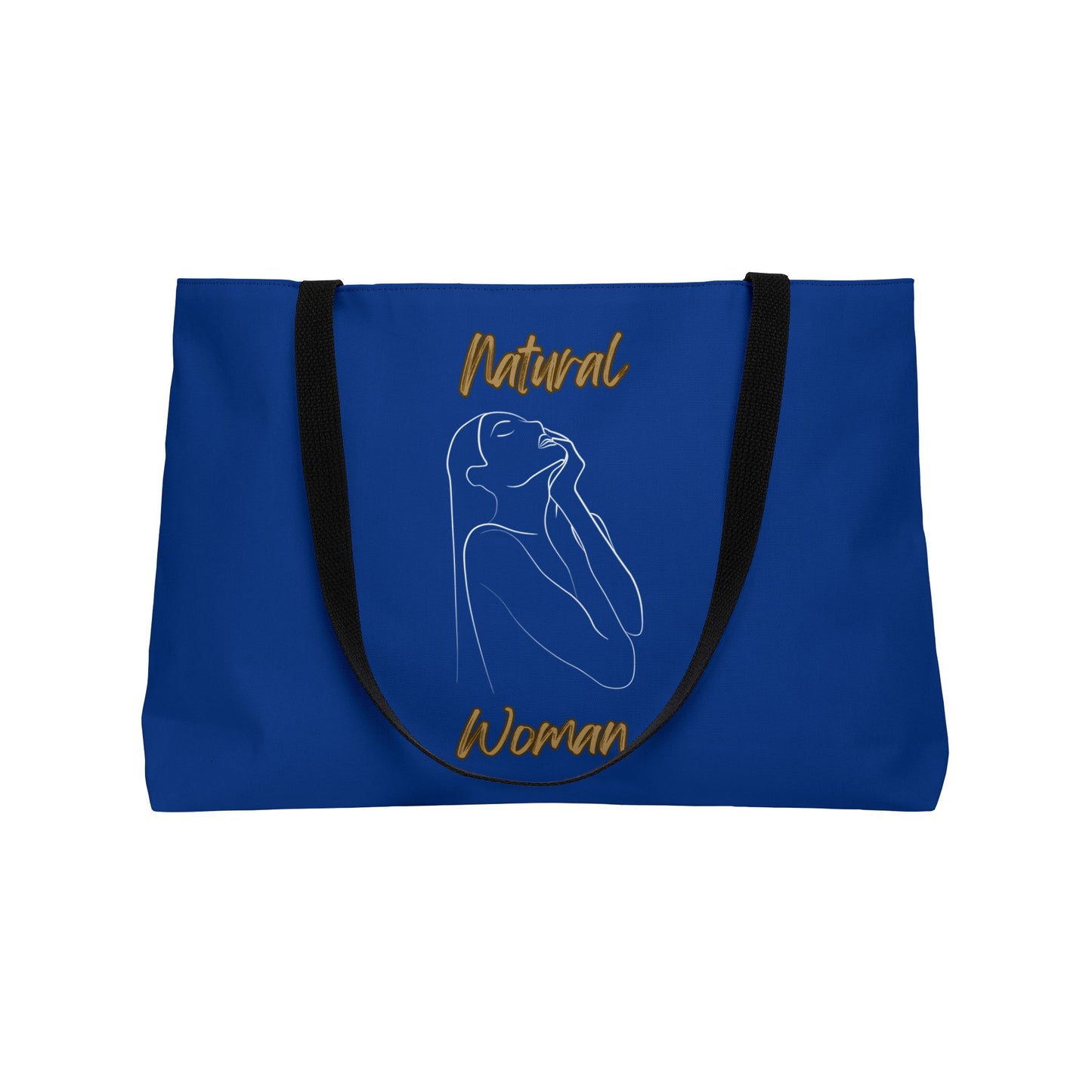 Natural Woman Thank You (WL) Weekender Tote Bag DARK BLUE