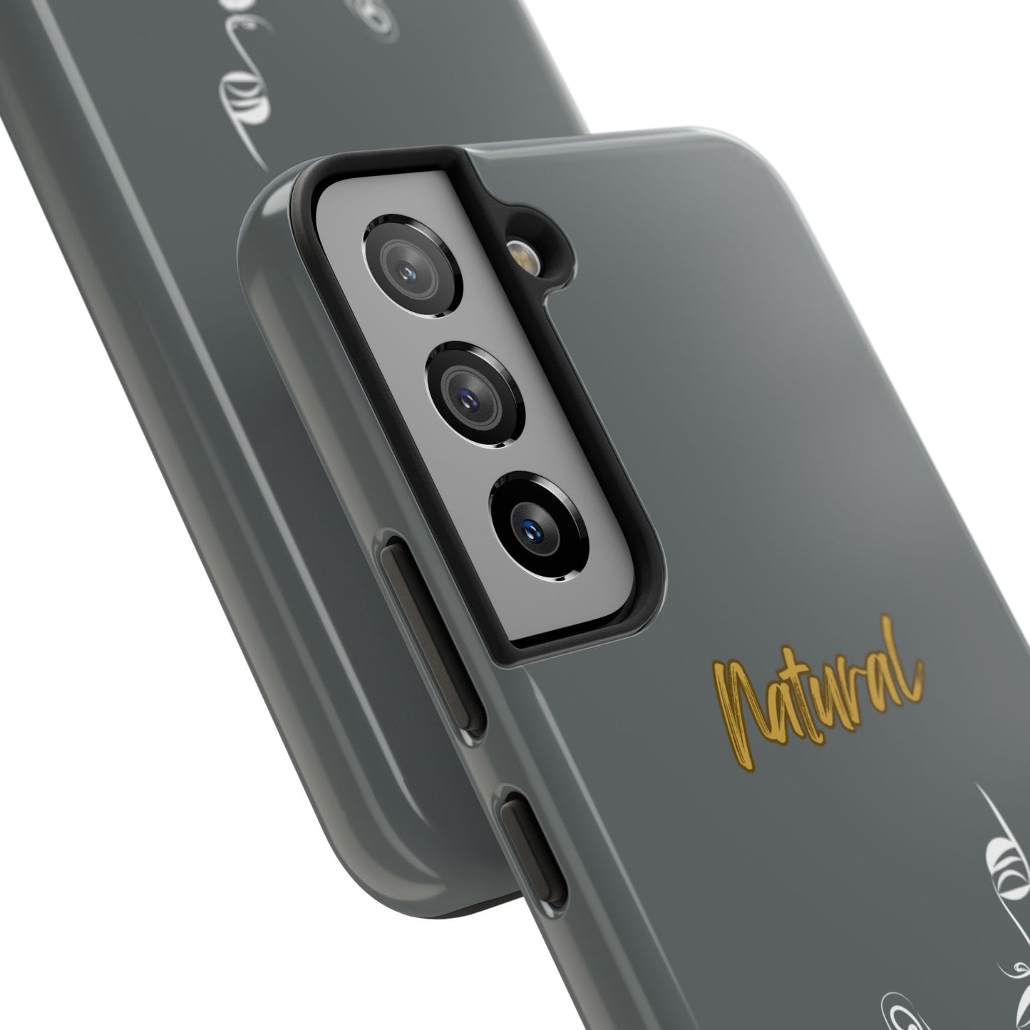 Natural Woman Music In My Soul (WL)Tough Phone Cases DARK GREY