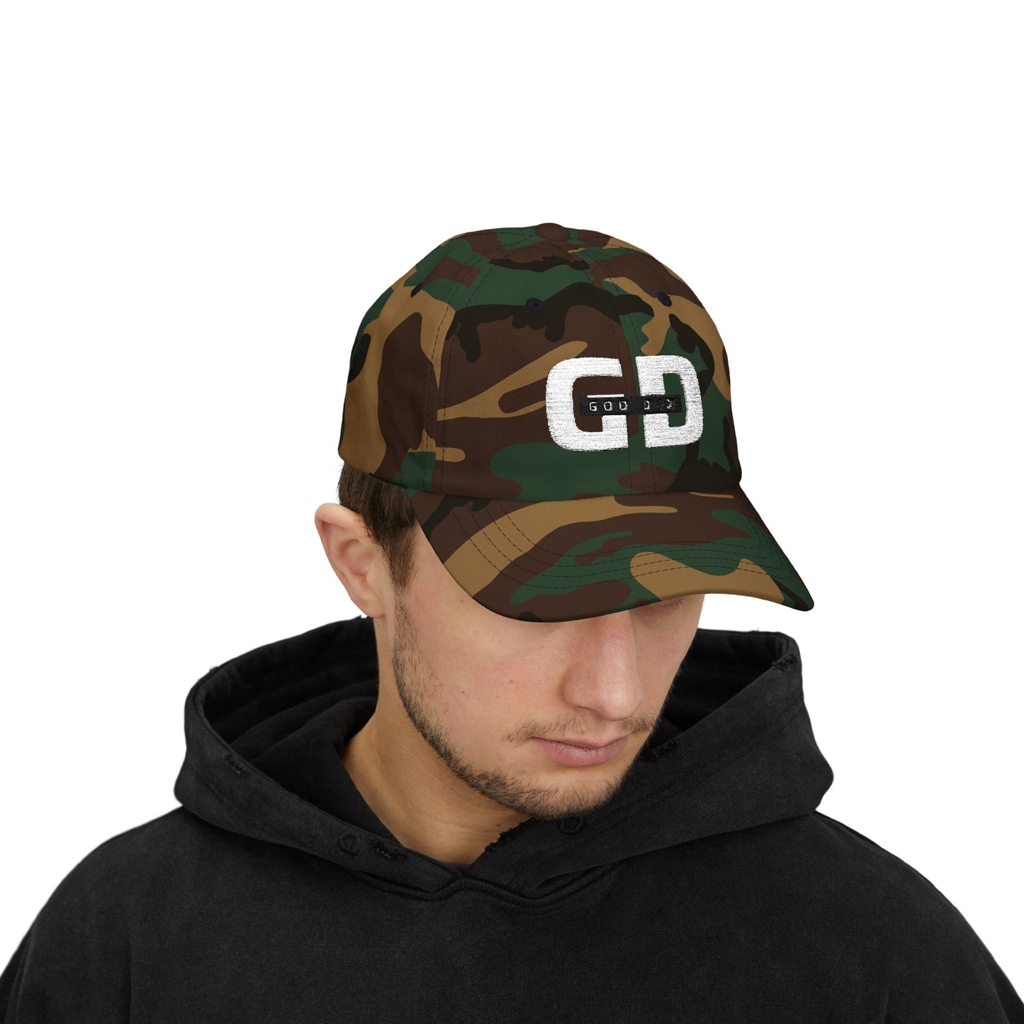 "GOD DID" (WL) Custom Embroidered Casual Cap
