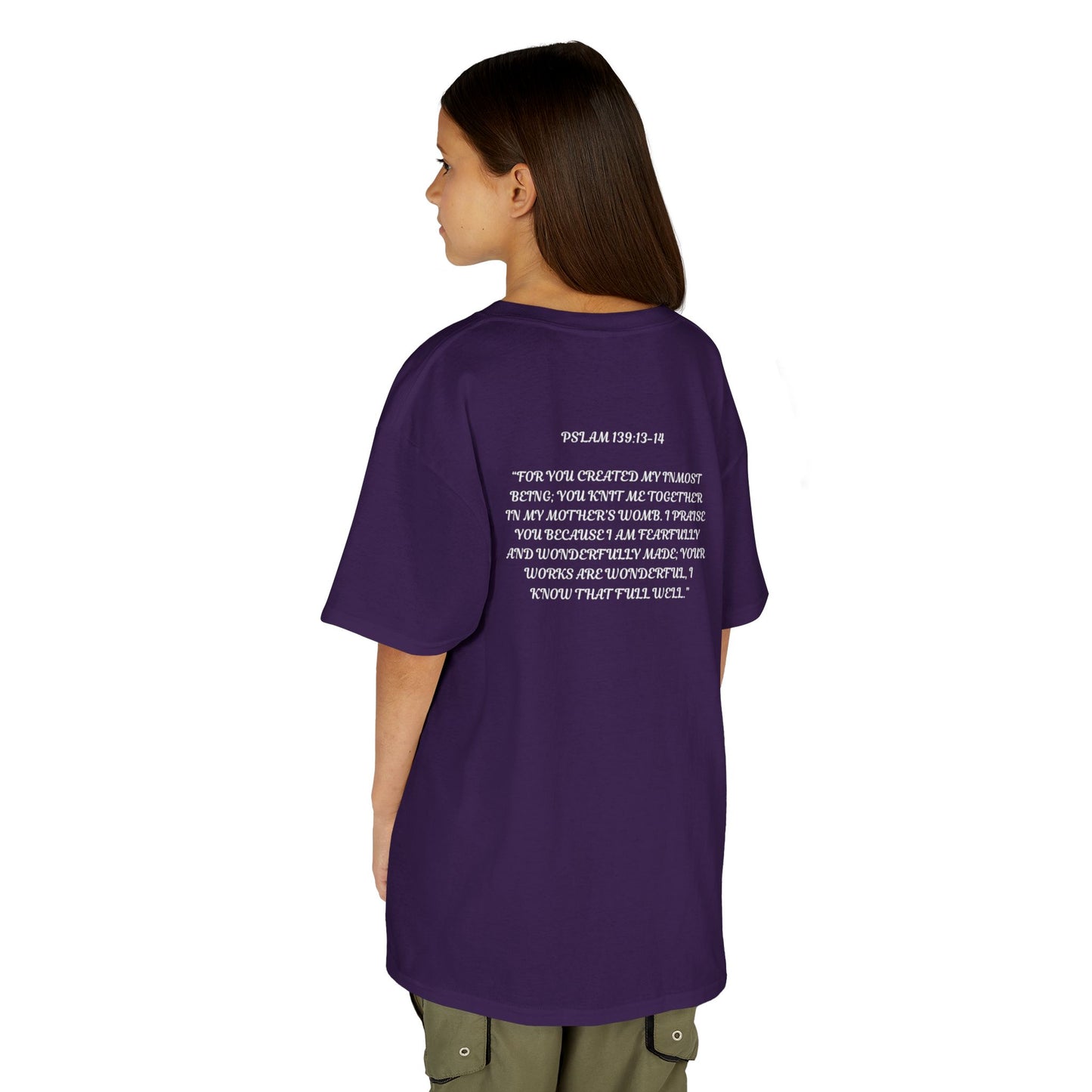 Kingdom Kids T-Shirt: Psalm 139:13-14