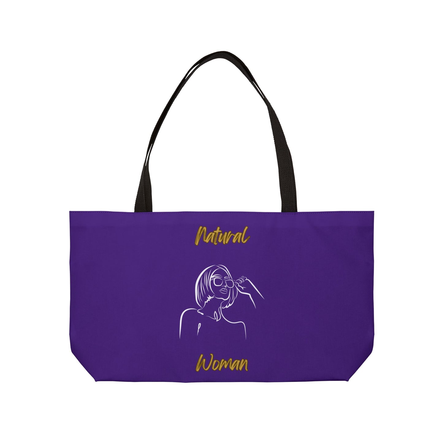 Natural Woman Bright Future (WL) Weekender Tote Bag PURPLE