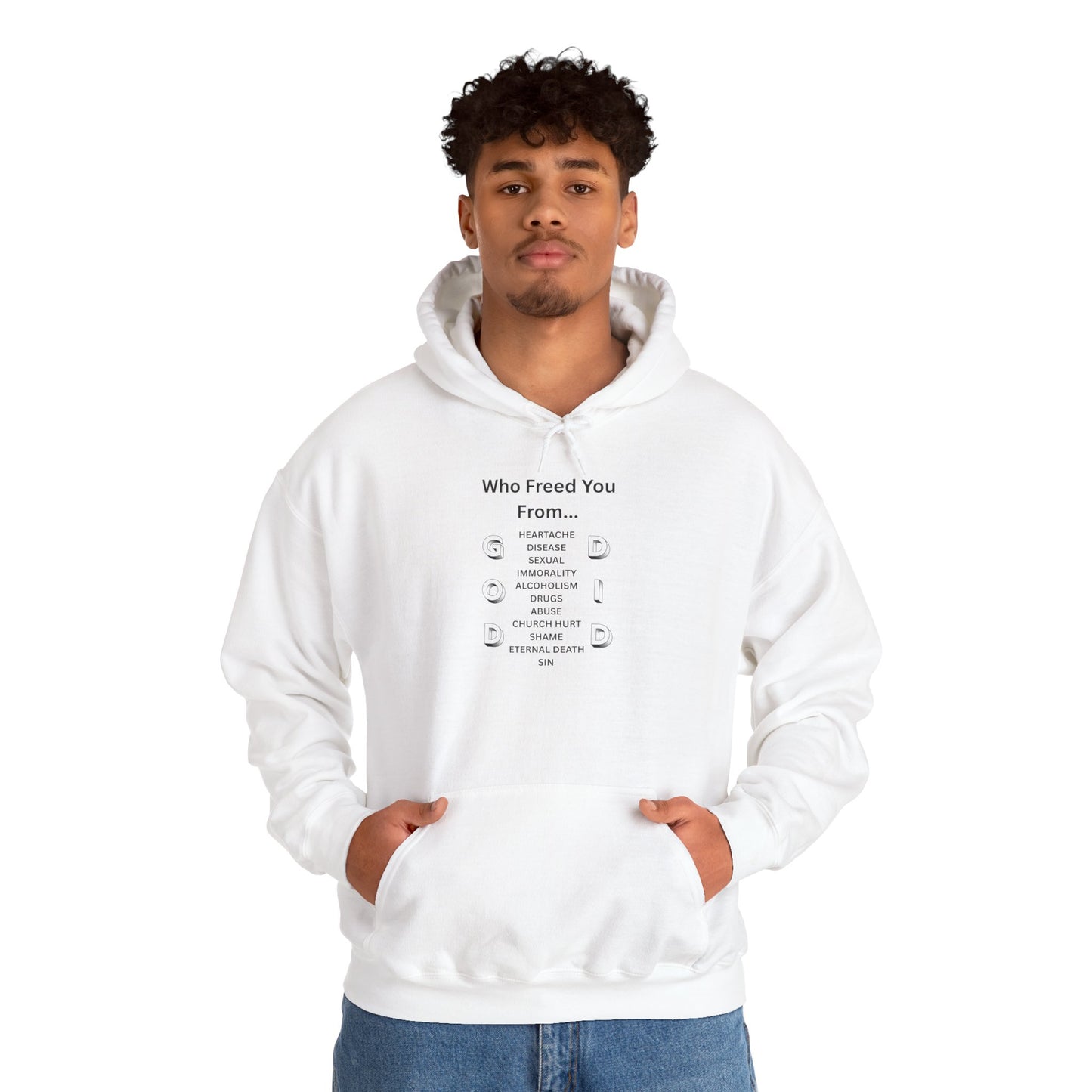 "GOD DID" (BL) Hoodie