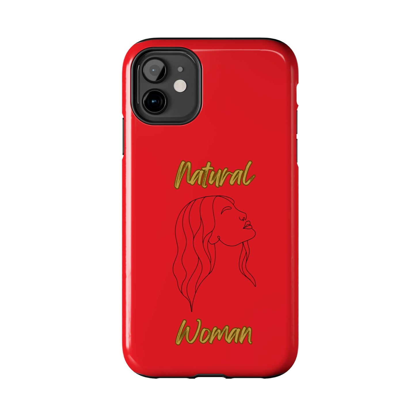 Natural Woman Breeze On Face (BL)Tough Phone Cases RED