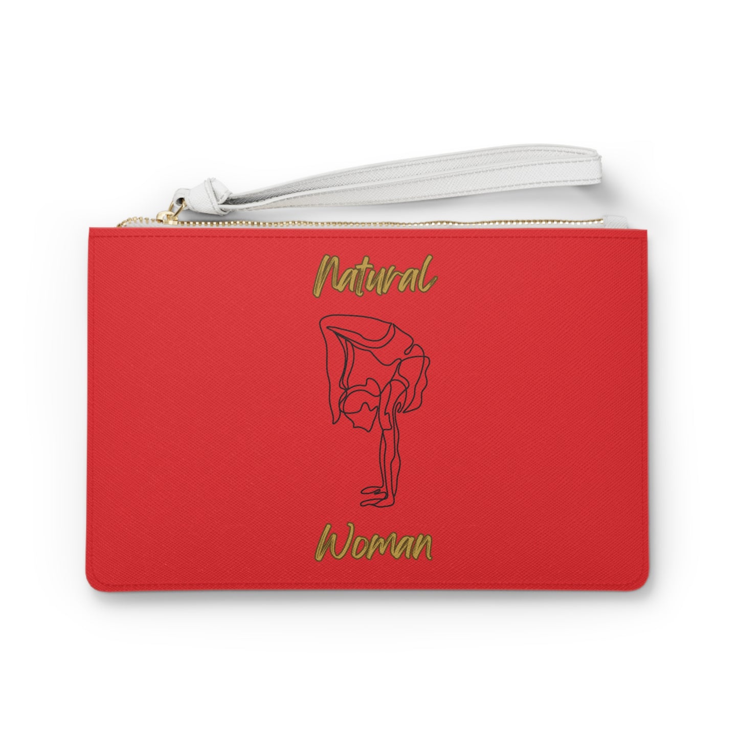 Natural Woman Flexible (BL) Clutch Bag RED