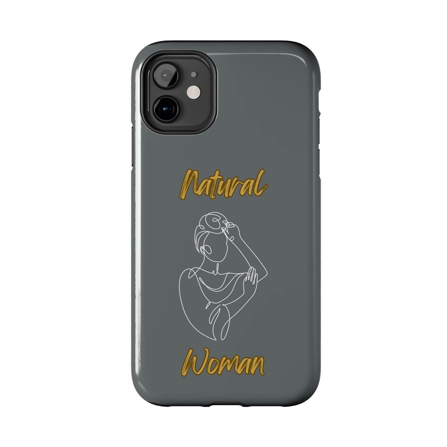 Natural Woman Style (WL)Tough Phone Cases DARK GREY