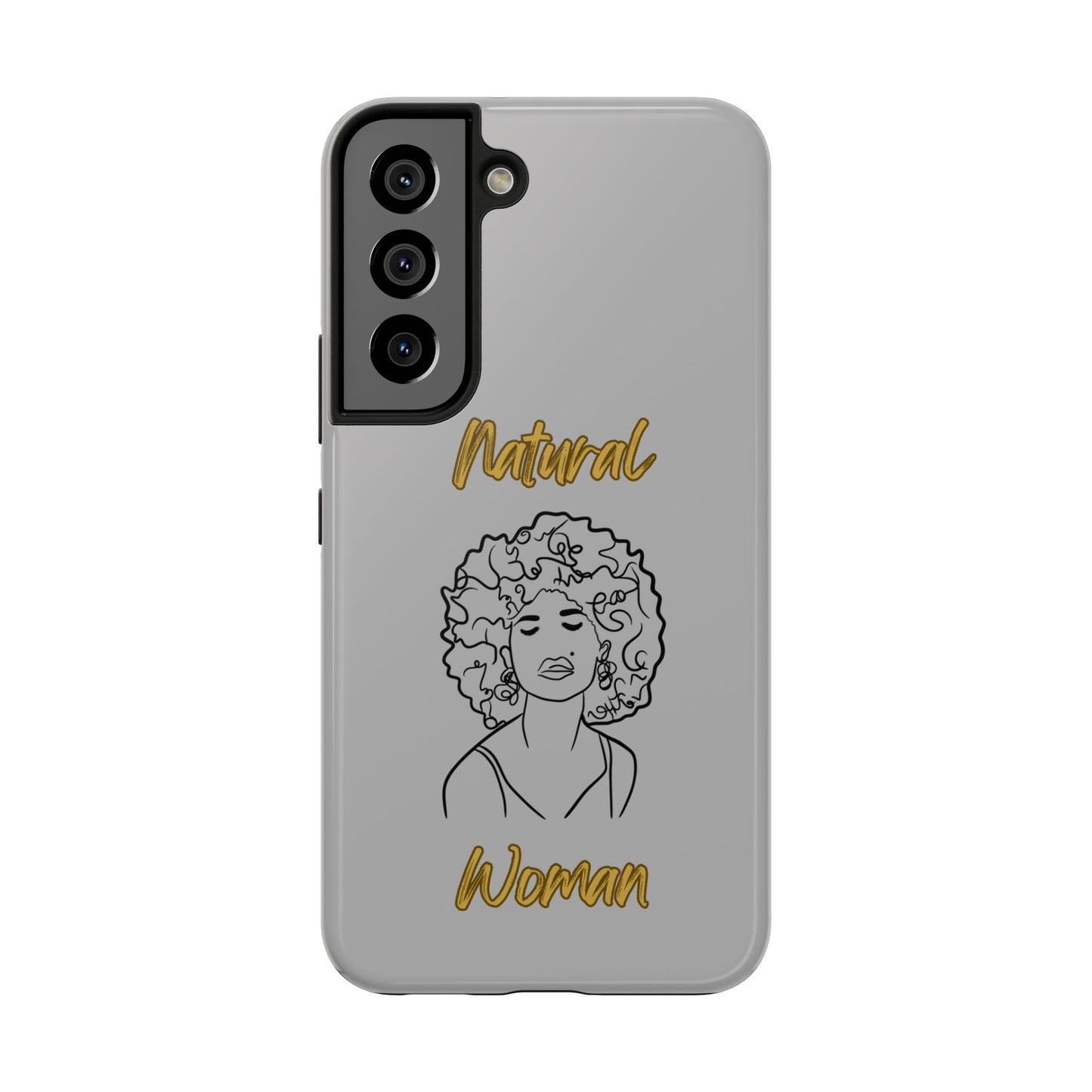 Natural Woman All About Me (BL)Tough Phone Cases LIGHT GREY