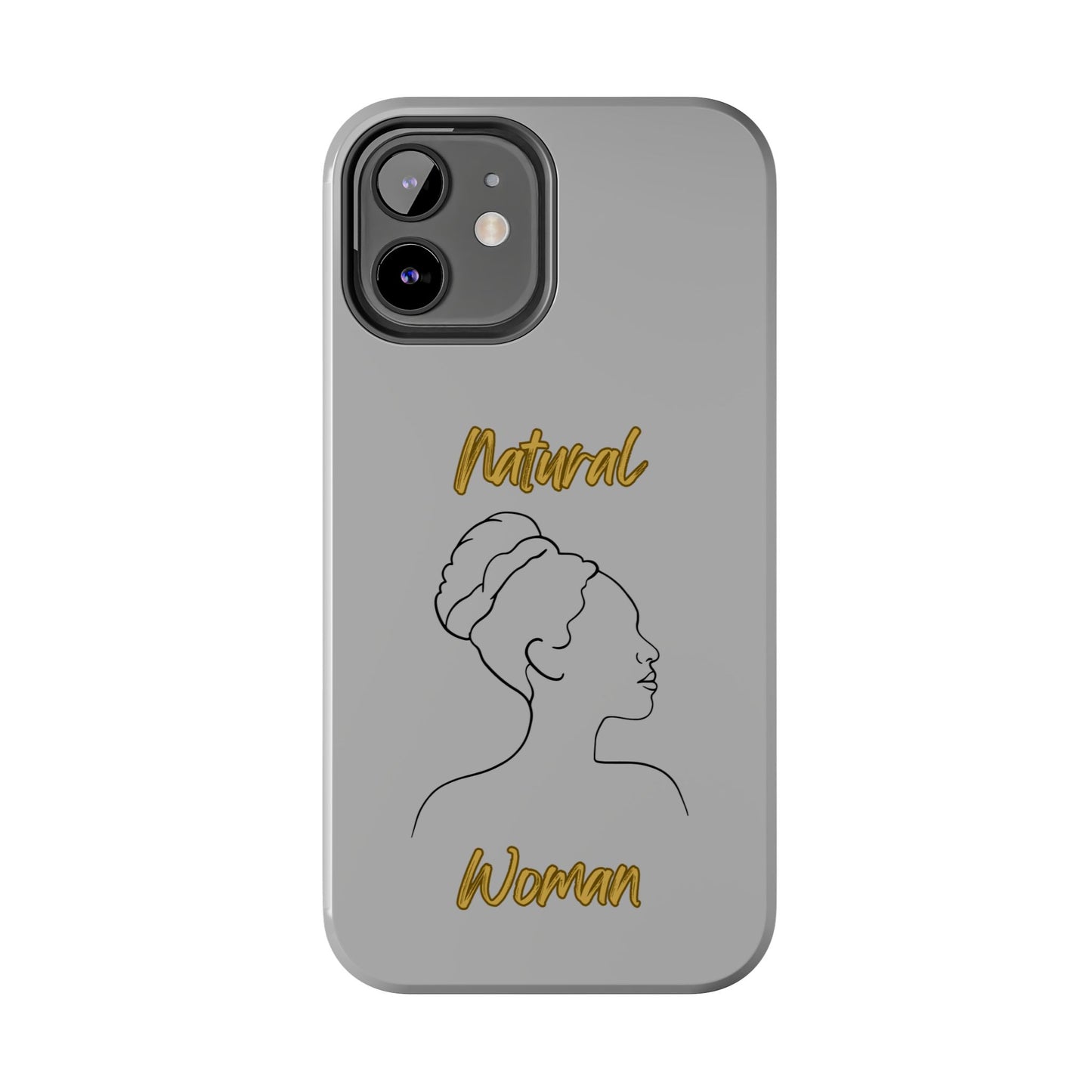 Natural Woman Mixed (BL)Tough Phone Cases LIGHT GREY