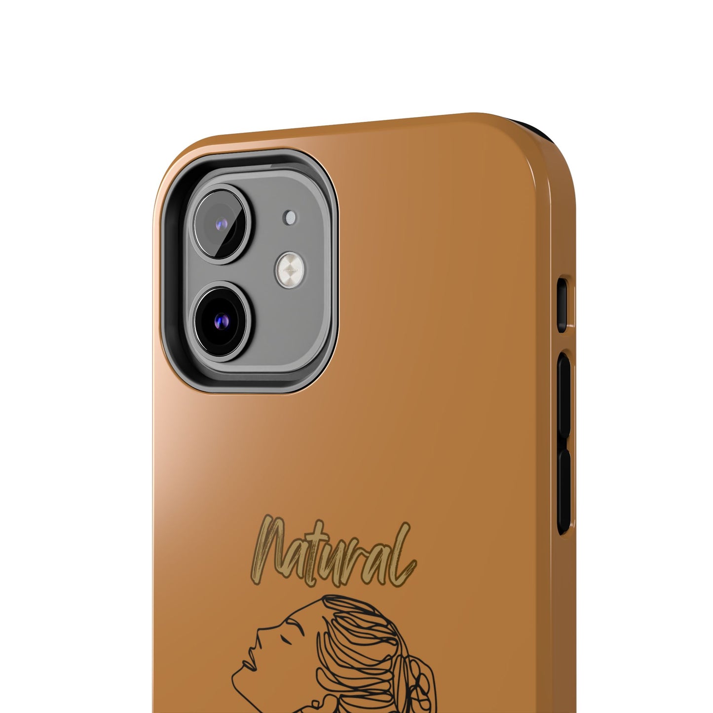 Natural Woman Wet Bun (BL) Tough Phone Cases LIGHT BROWN