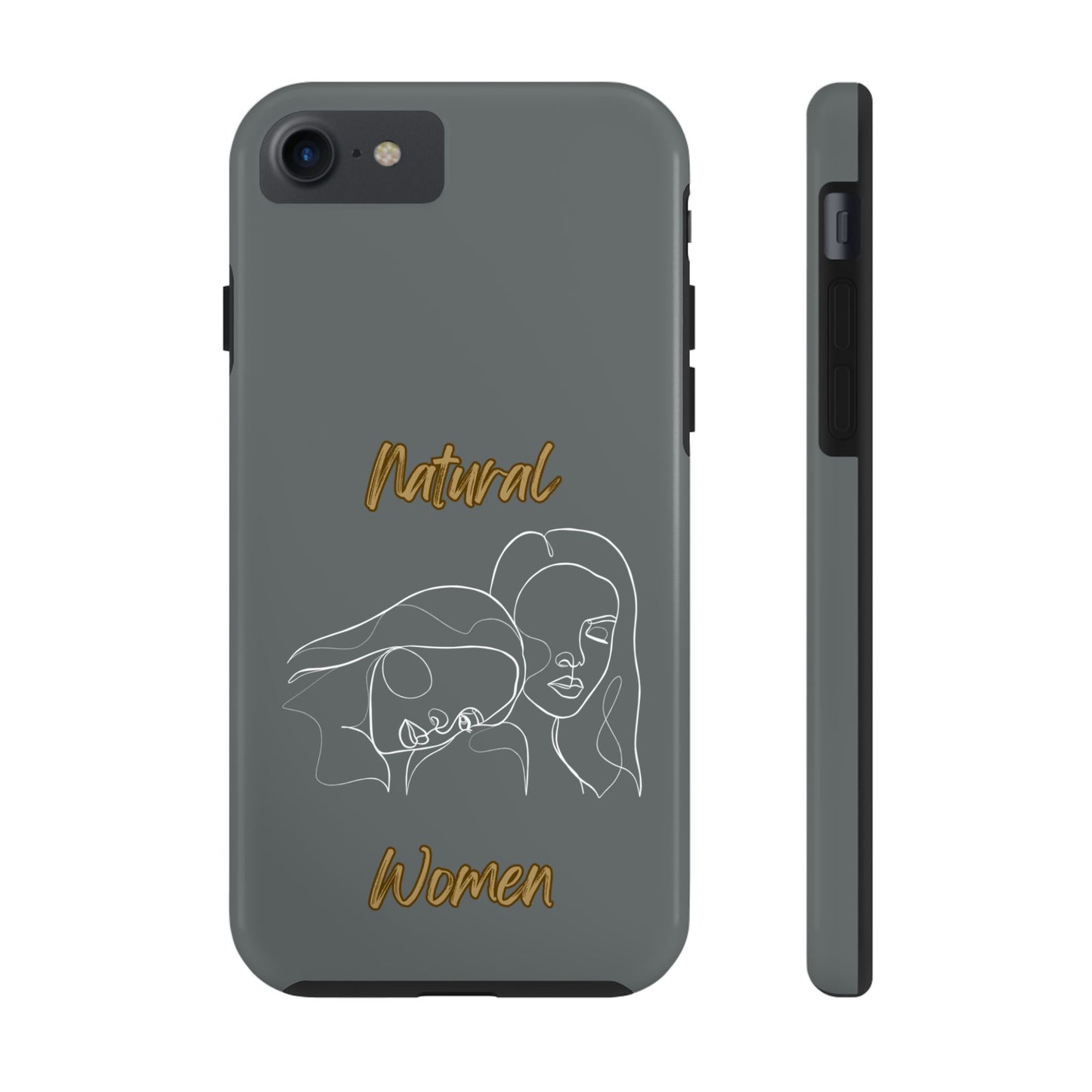 Natural Woman Sisters (WL)Tough Phone Cases DARK GREY