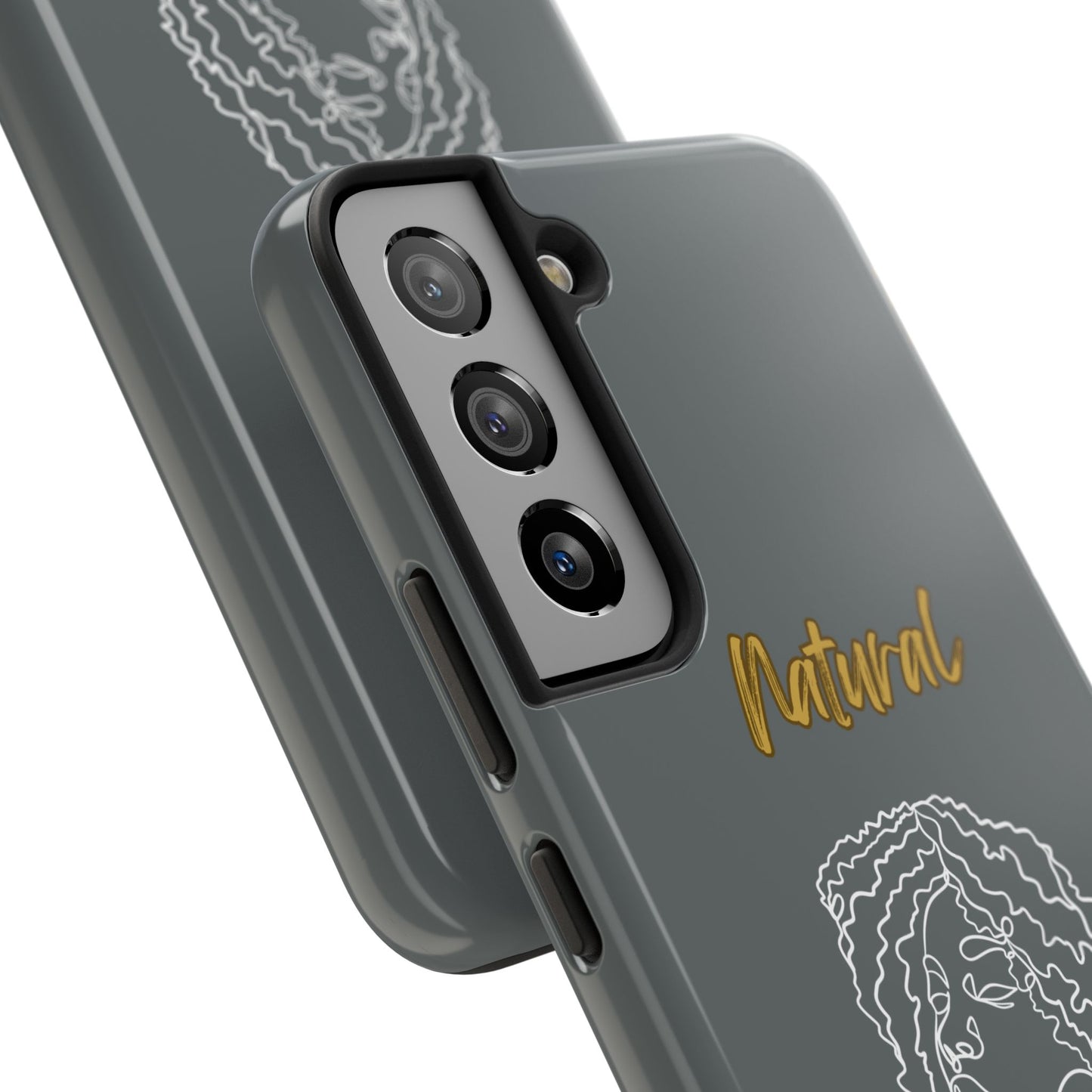 Natural Woman Naturally Me (WL)Tough Phone Cases DARK GREY