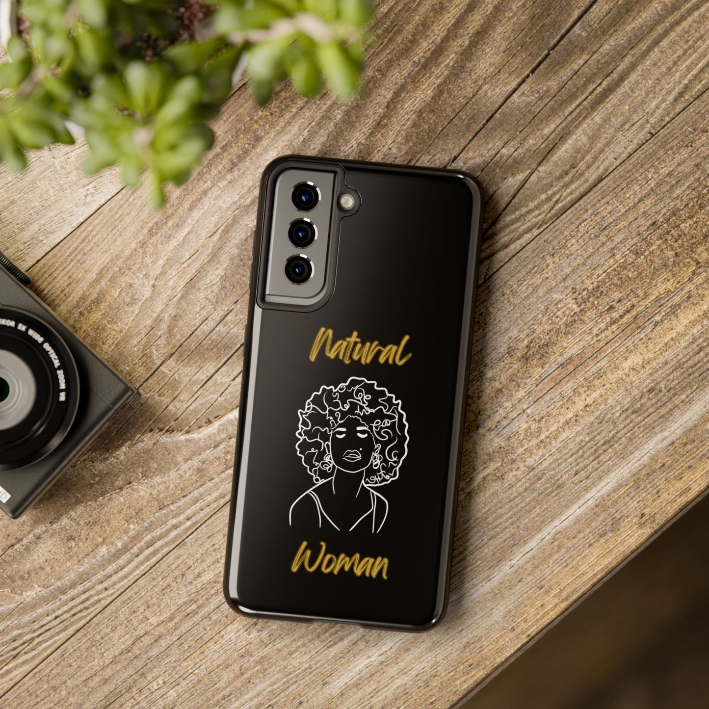 Natural Woman All About Me (WL)Tough Phone Cases BLACK