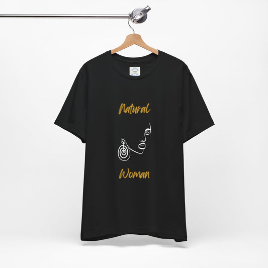 Natural Woman Music In My Soul (WL) Short Sleeve T-Shirt