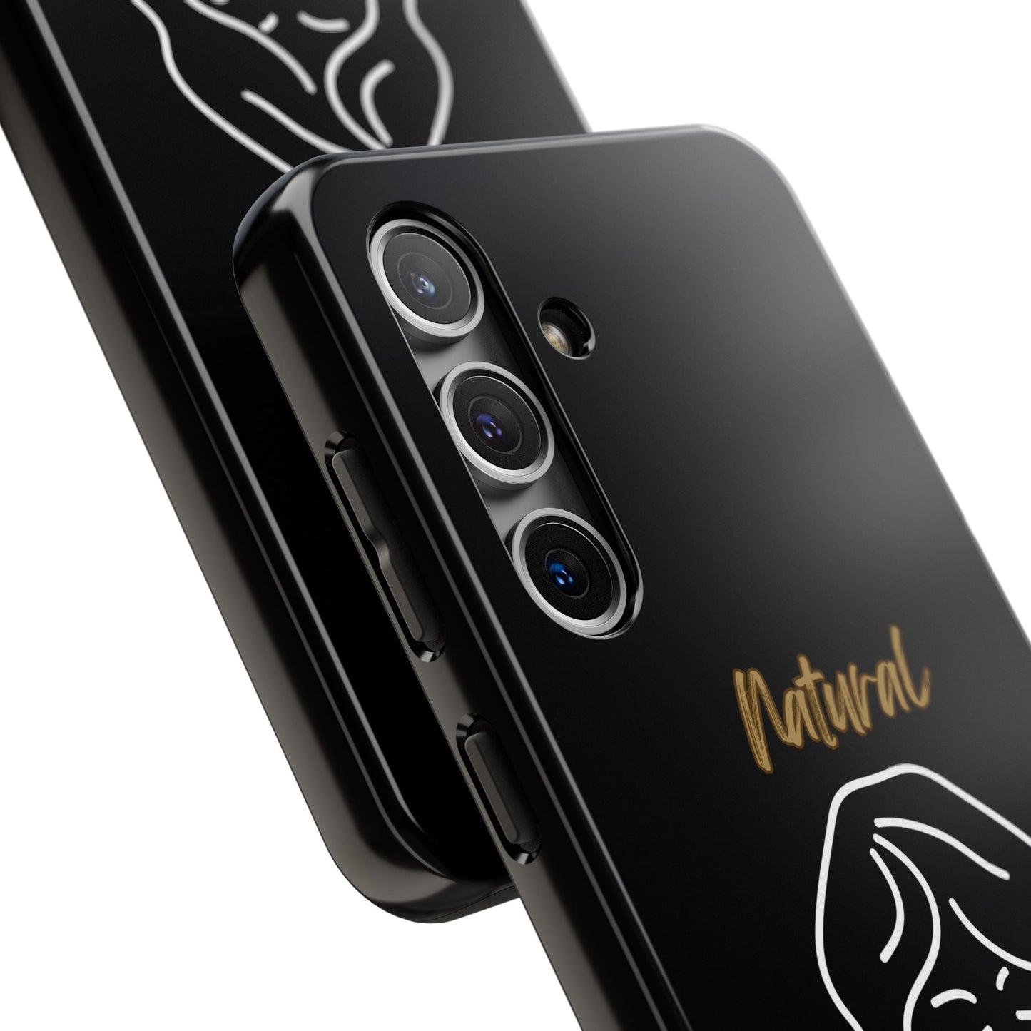 Natural Woman Modest (WL)Tough Phone Cases BLACK