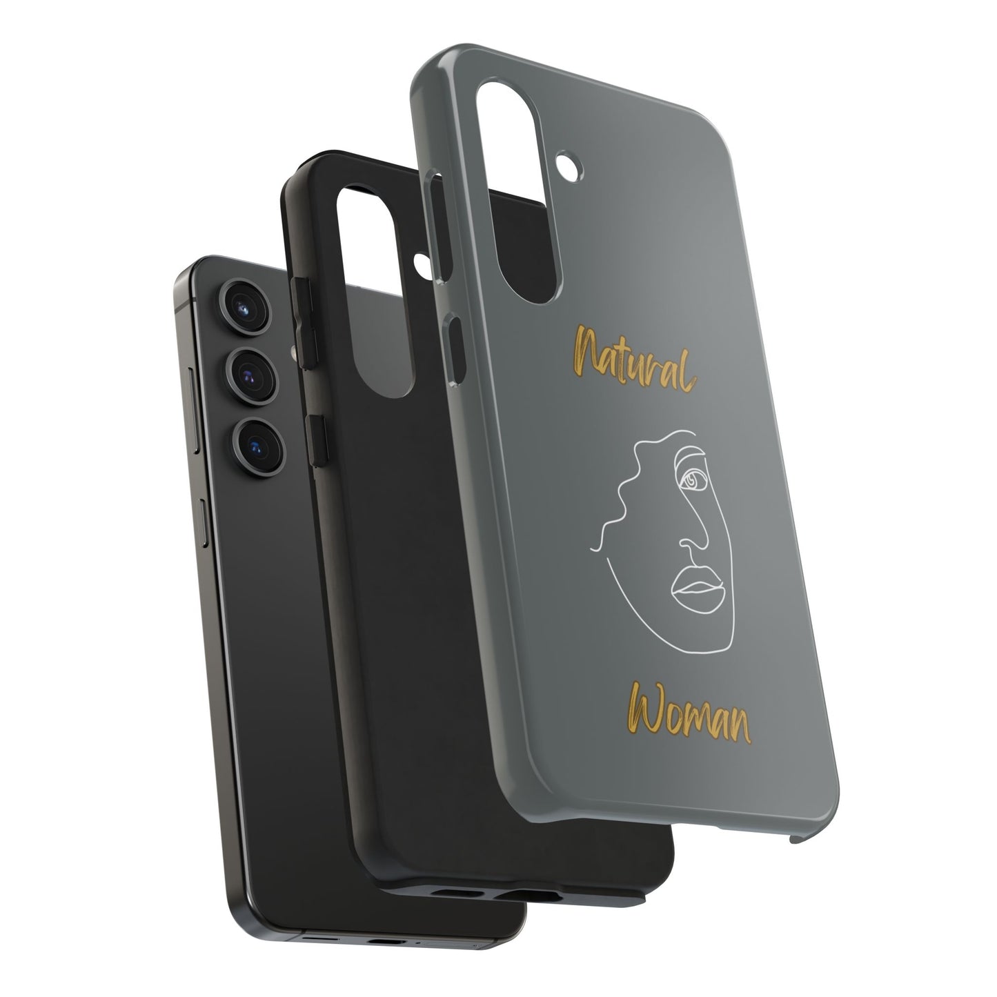 Natural Woman Peekaboo (WL)Tough Phone Cases DARK GREY