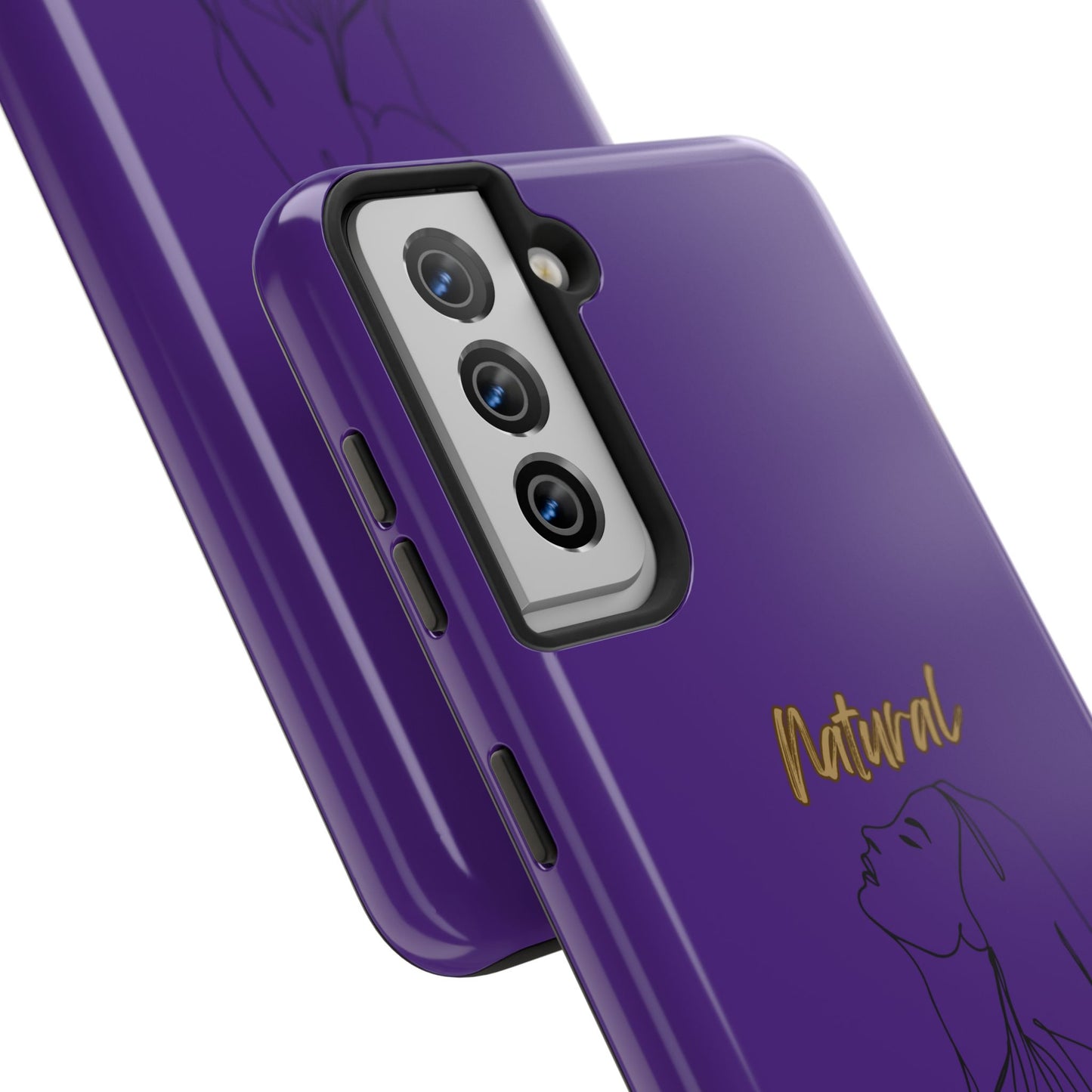 Natural Woman Appreciation (BL) Tough Phone Cases PURPLE