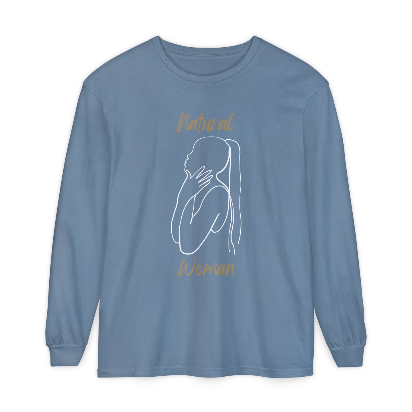 Natural Woman Ponytail (WL) Long Sleeve T-Shirt