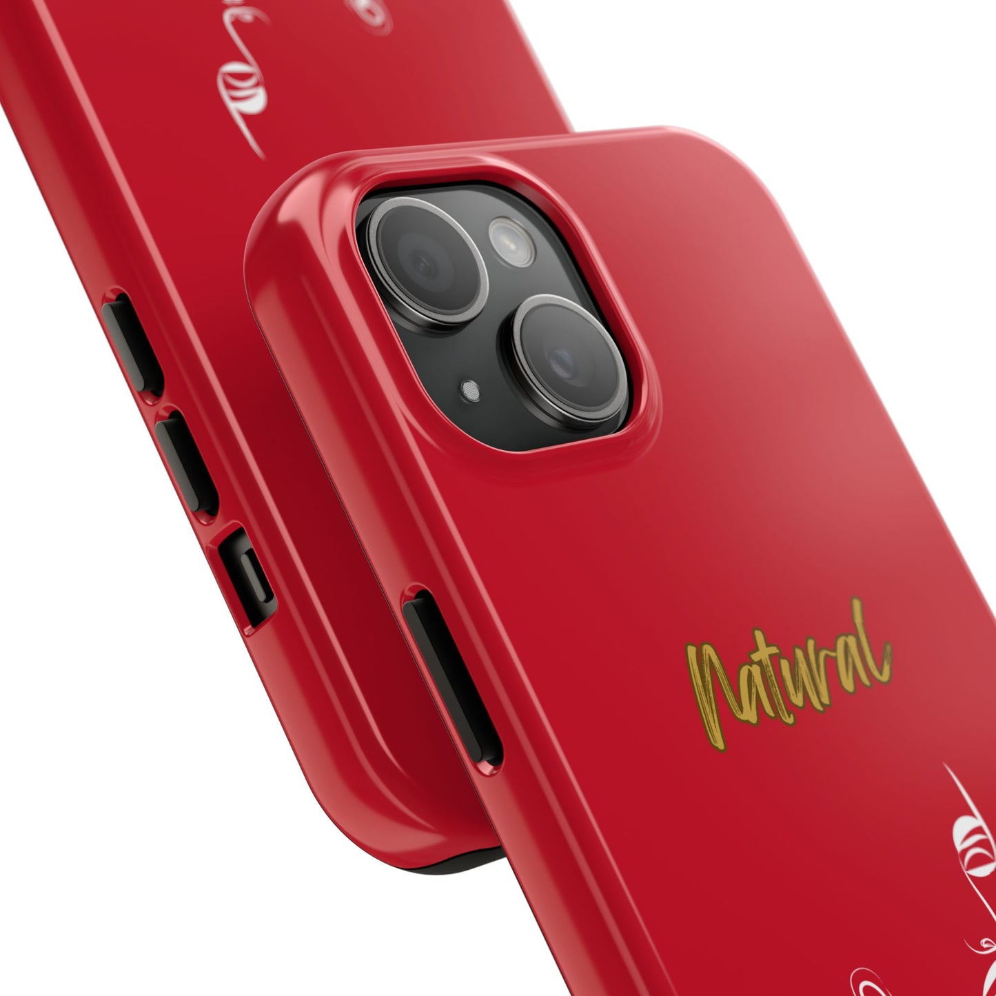 Natural Woman Music In My Soul (WL)Tough Phone Cases DARK RED