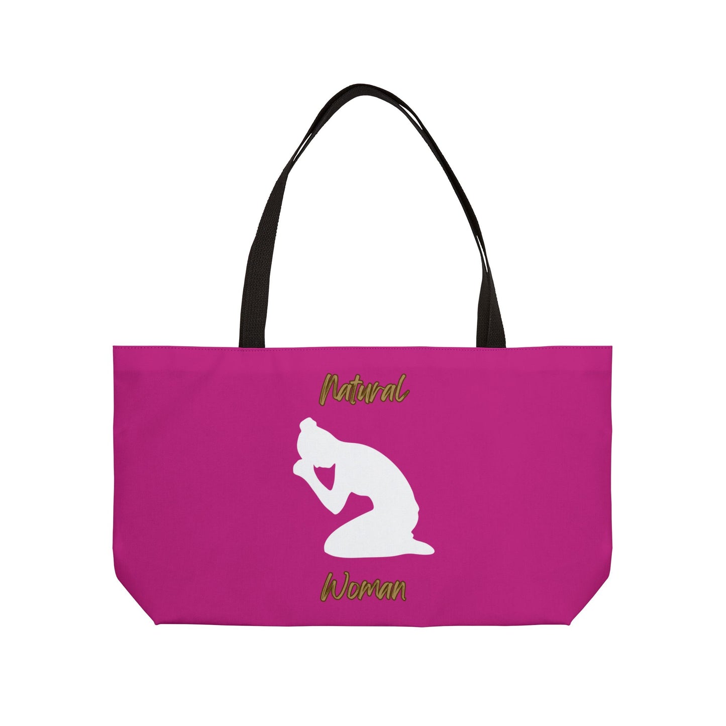 Natural Woman Pray (WL) Weekender Tote Bag PINK