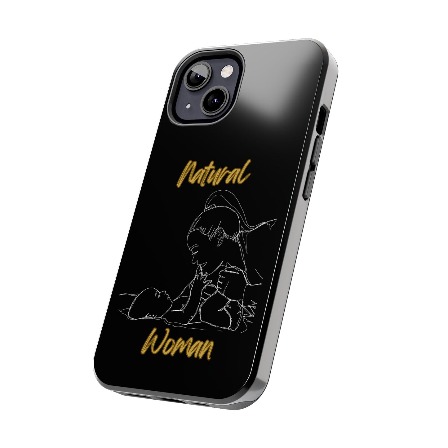 Natural Woman New Life (WL)Tough Phone Cases BLACK