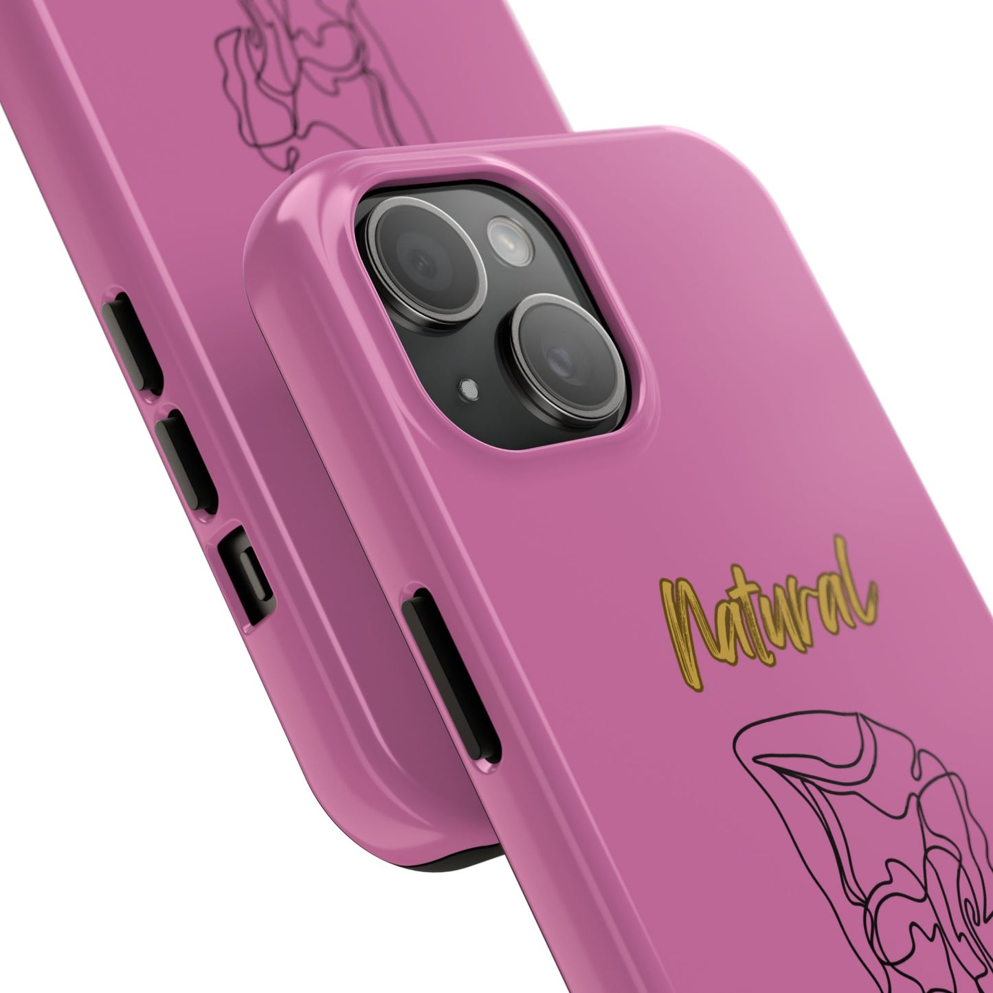 Natural Woman Flexible (BL)Tough Phone Cases LIGHT PINK