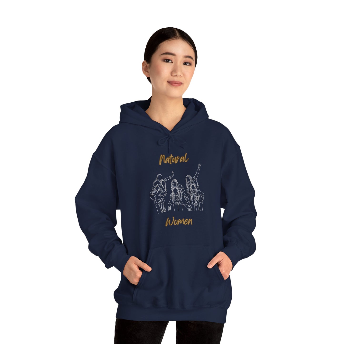 Natural Women Piggy Back (WL) Hoodie