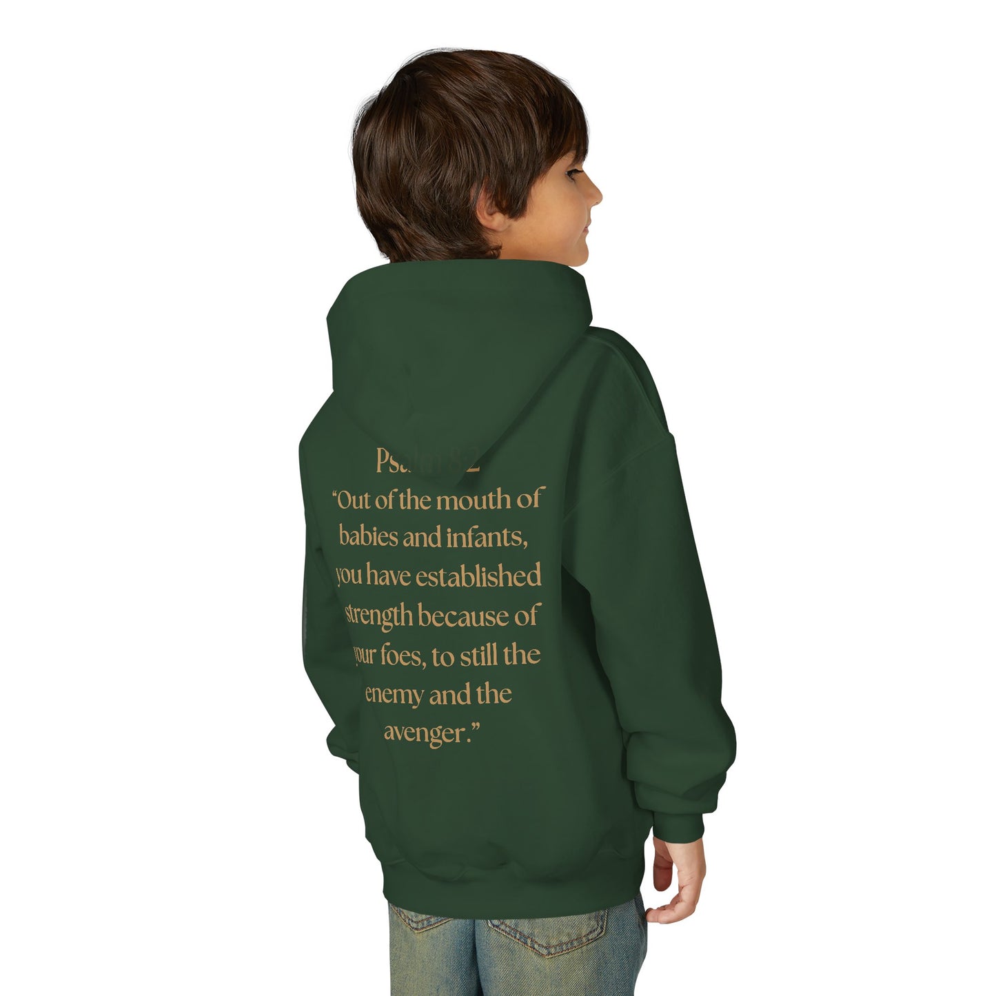 Kingdom Kids Crown Hoodie - Youth Heavy Blend Sweatshirt