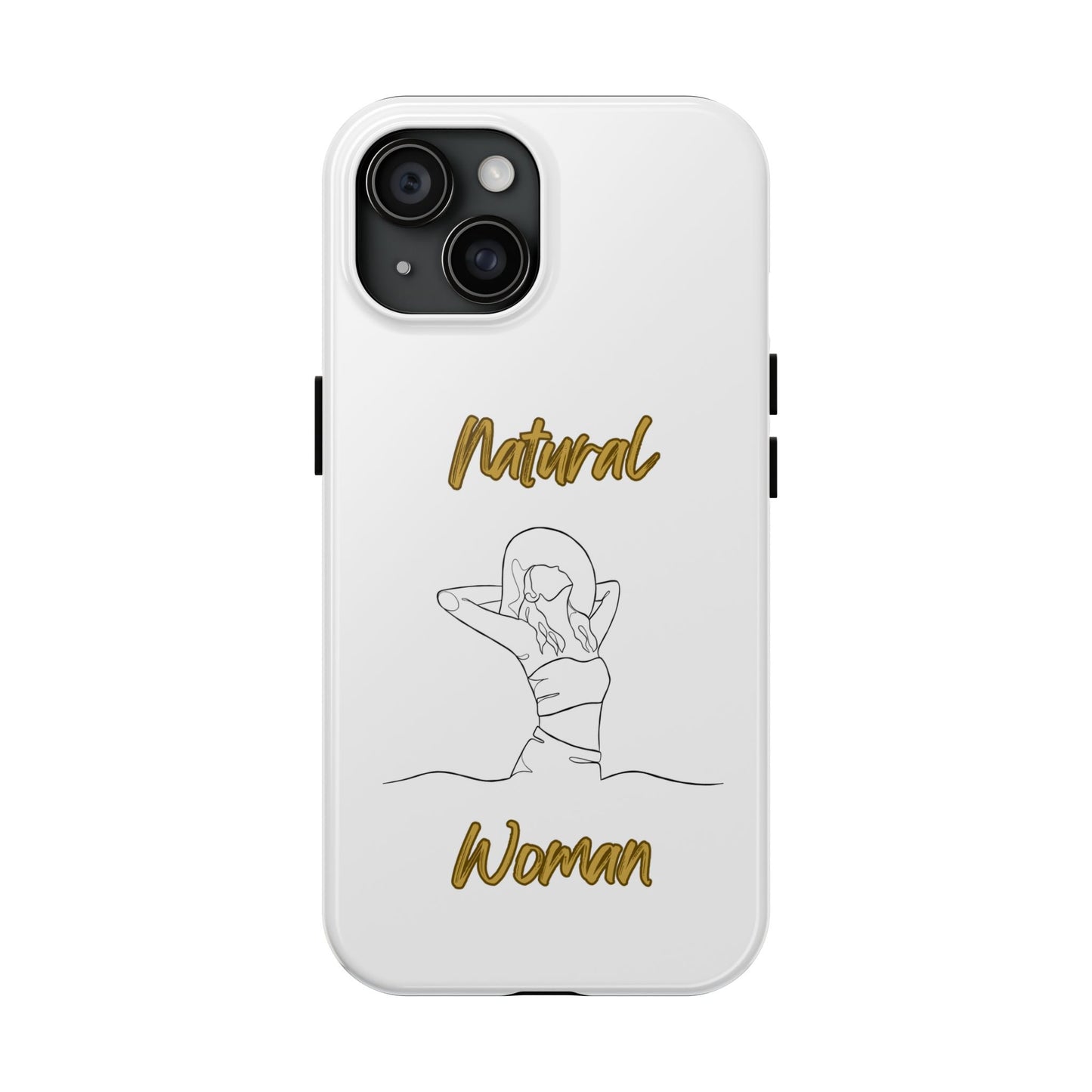 Natural Woman Sun Fun (BL)Tough Phone Cases WHITE