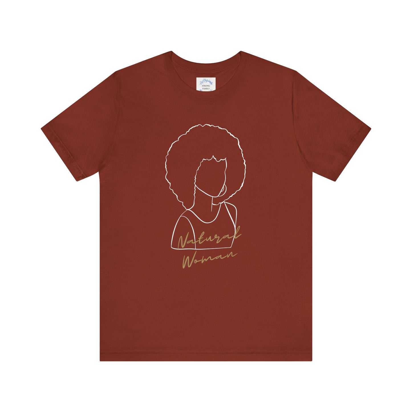 Natural Woman Afro (WL) Short Sleeve T-Shirt Express Delivery