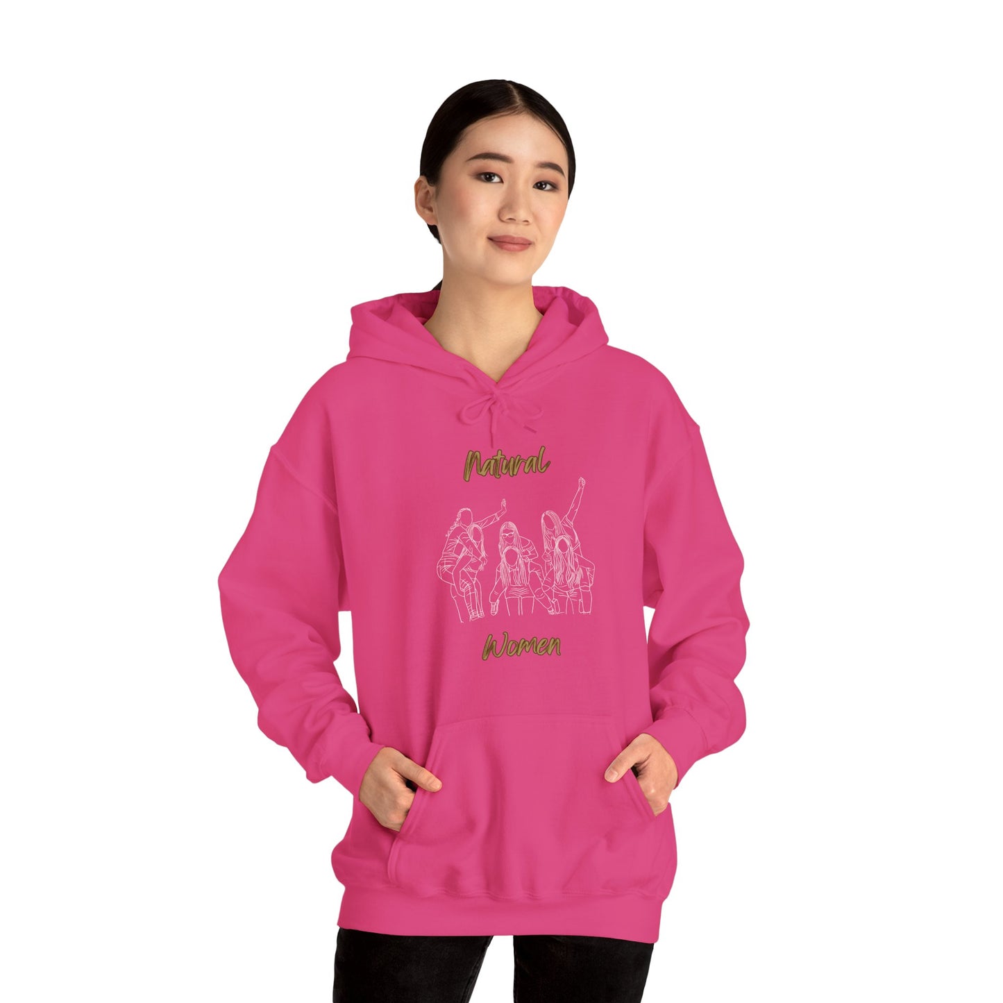 Natural Women Piggy Back (WL) Hoodie