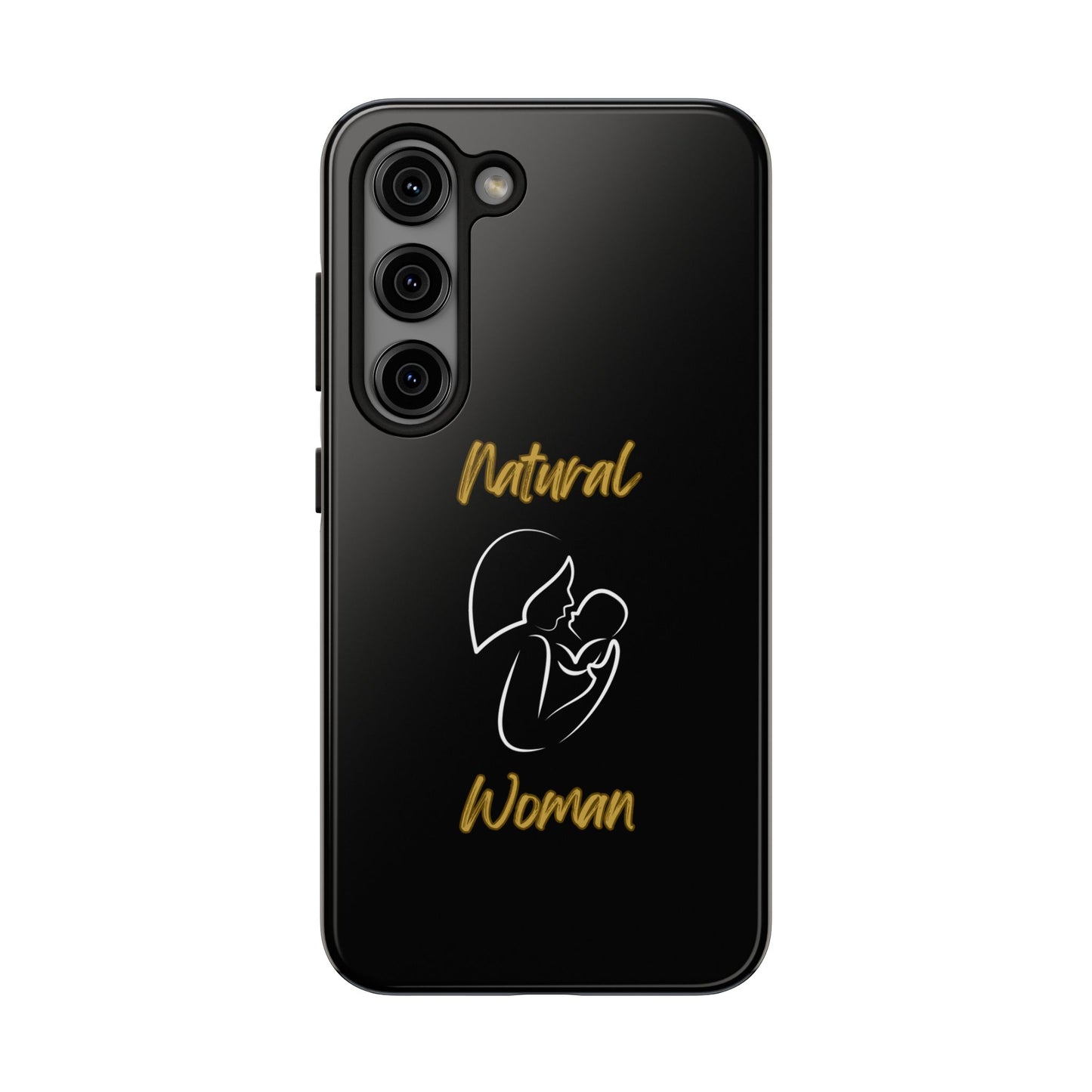 Natural Woman Long Awaited (WL)Tough Phone Cases BLACK