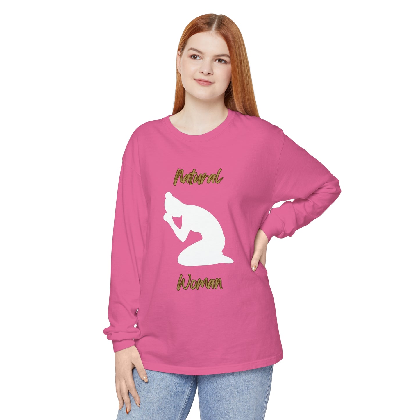 Natural Woman Pray (WL) Long Sleeve T-Shirt