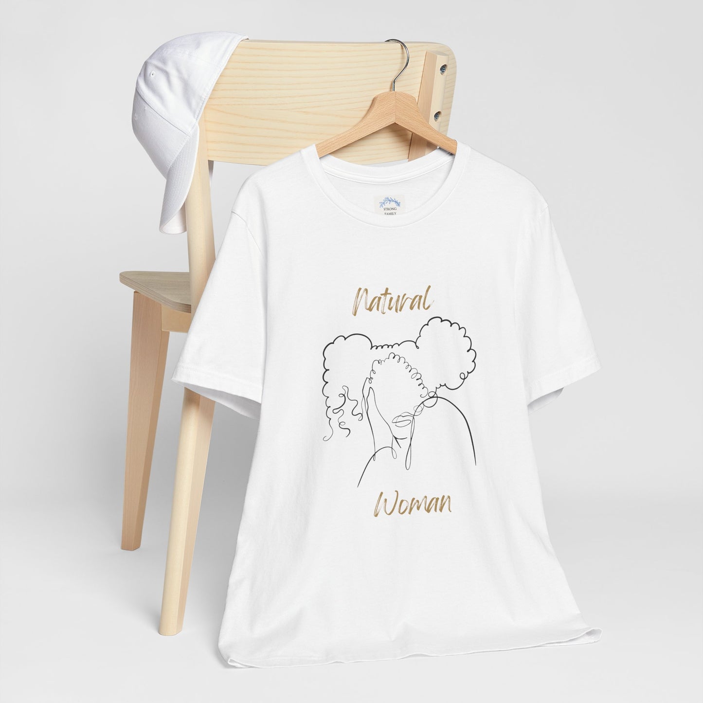 Natural Woman Twin Puffs (BL) Short Sleeve T-Shirt