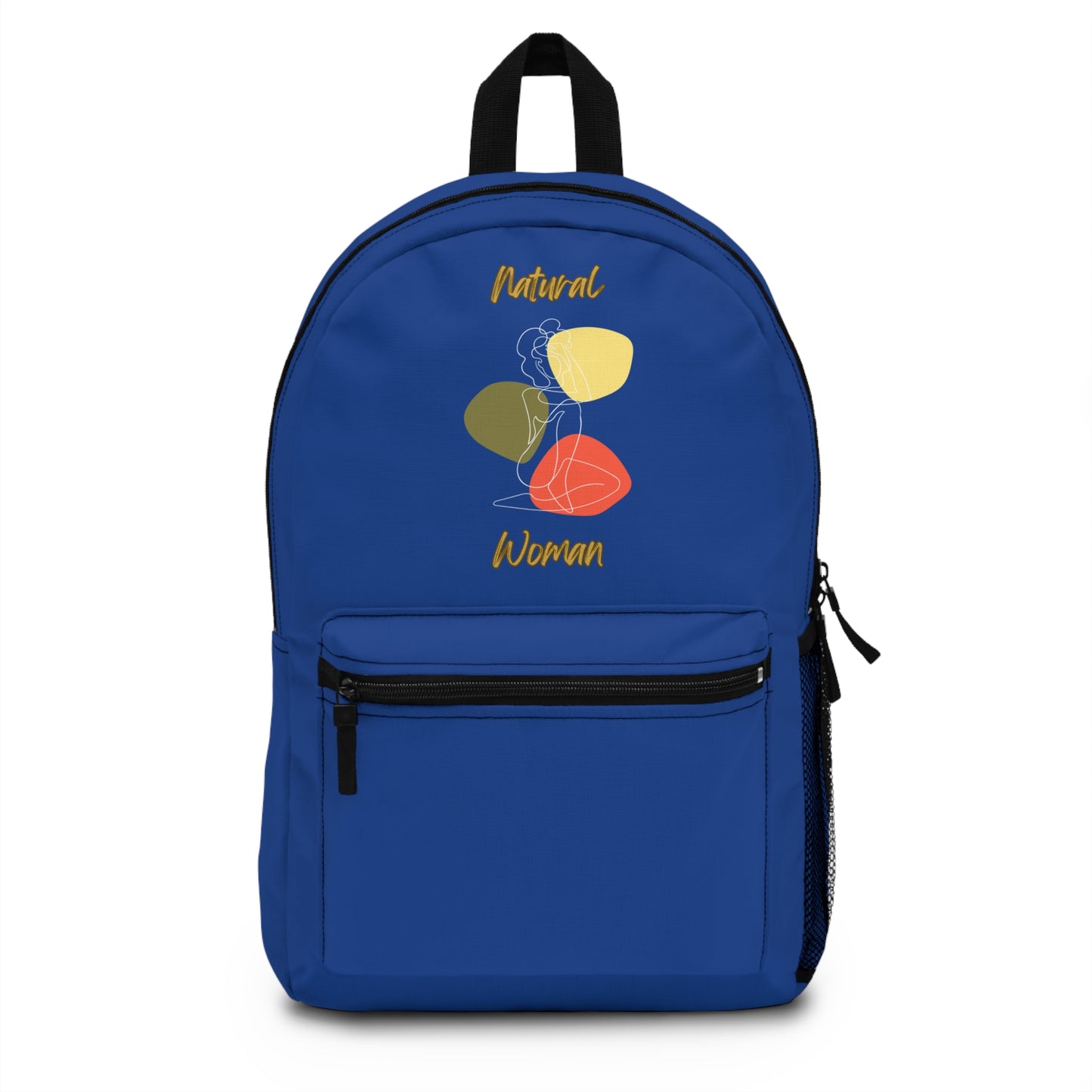 Natural Woman Colorful Pose (WL) Backpack DARK BLUE