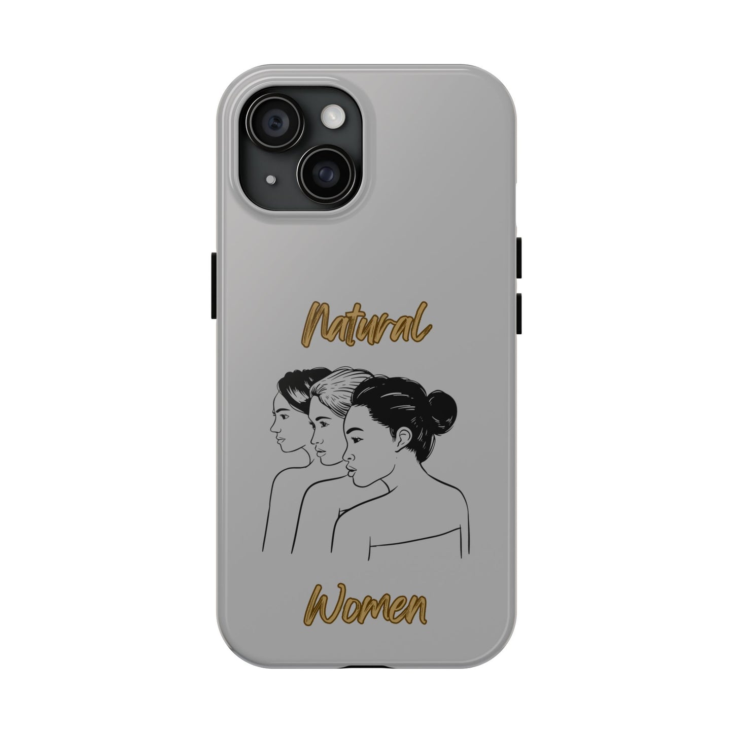 Natural Woman United Friends (BL)Tough Phone Cases LIGHT GREY